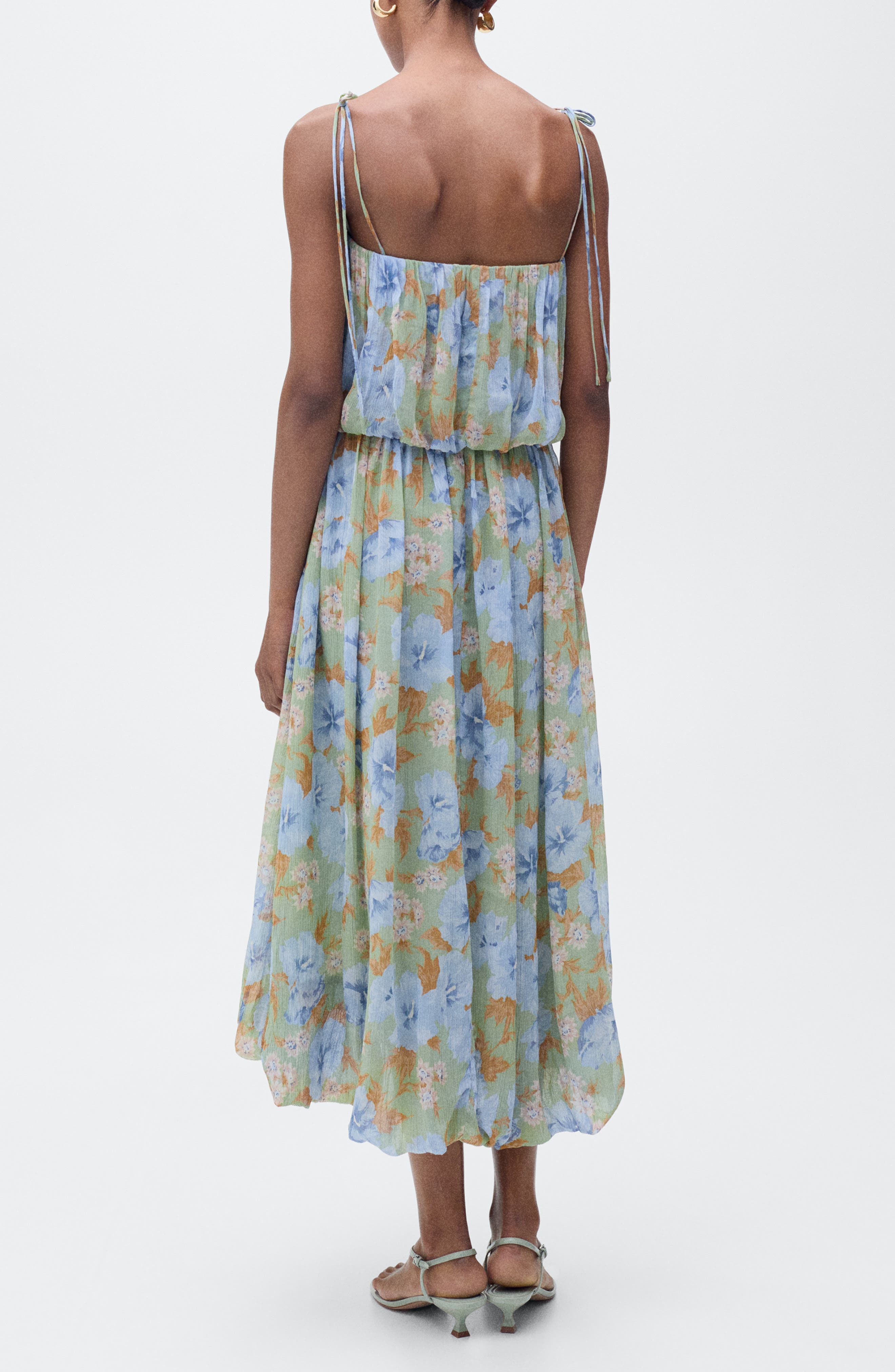 Floral Blouson Sundress - image 2