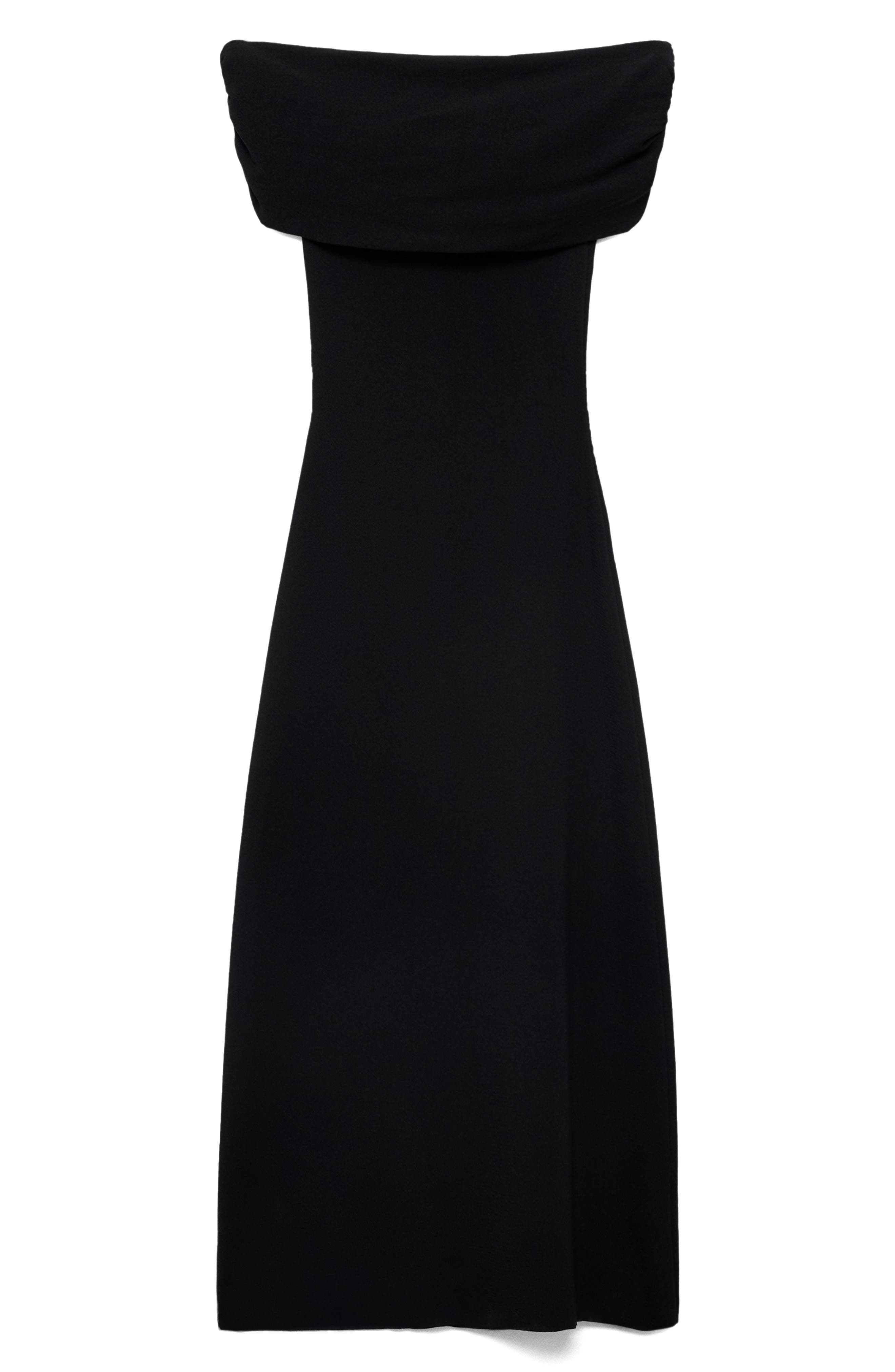 Strapless Knit Maxi Dress - image 2