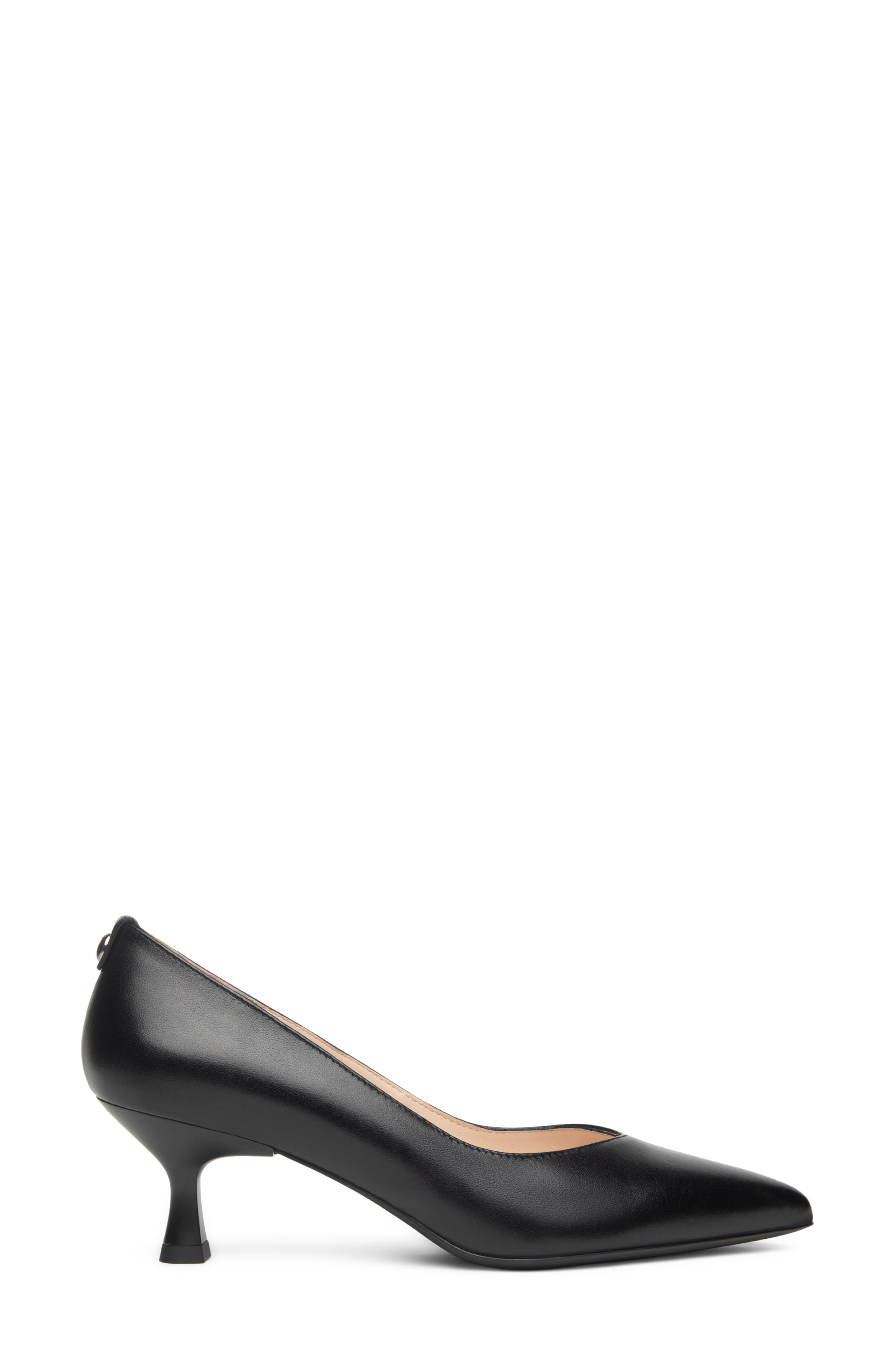 Pointed Toe Kitten Heel Pump - image 2