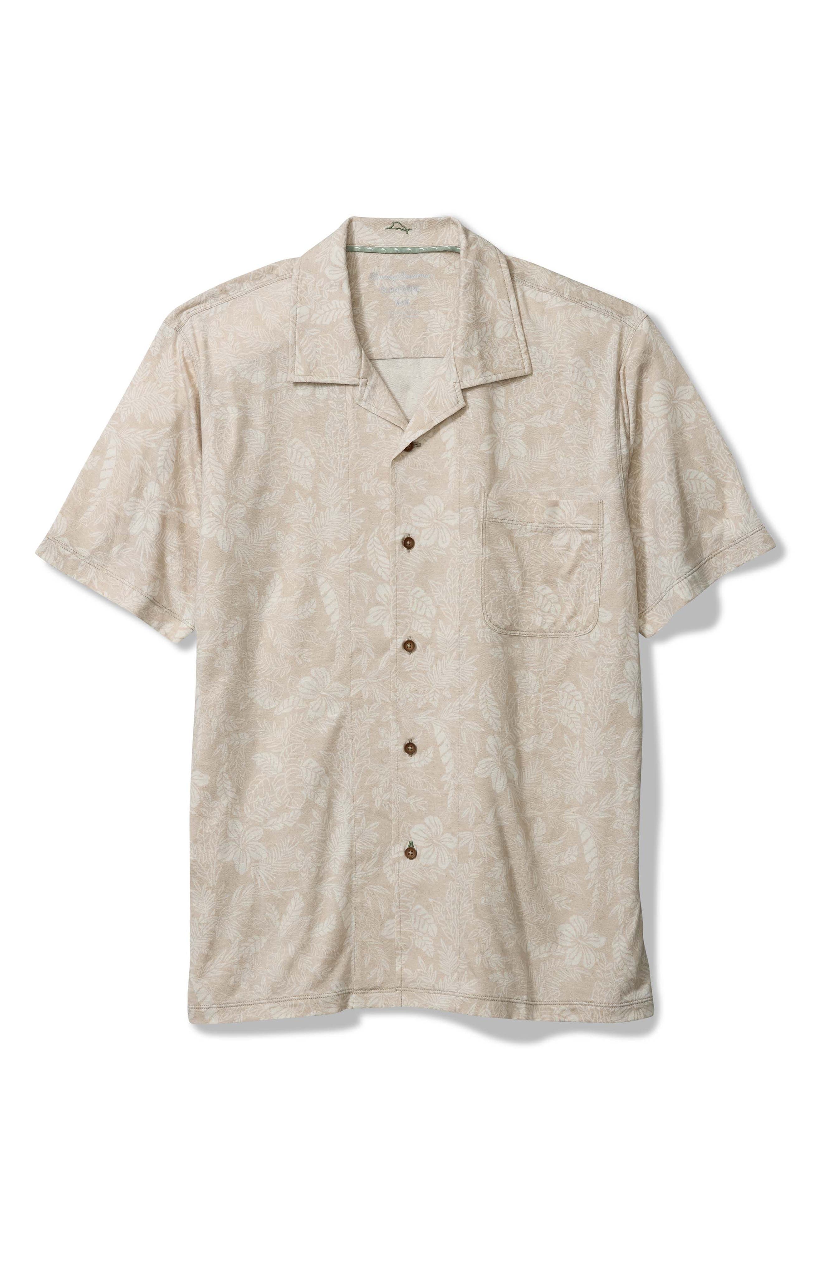 Vista Mar Leaf it to Me Short Sleeve Camp Shirt - image 1
