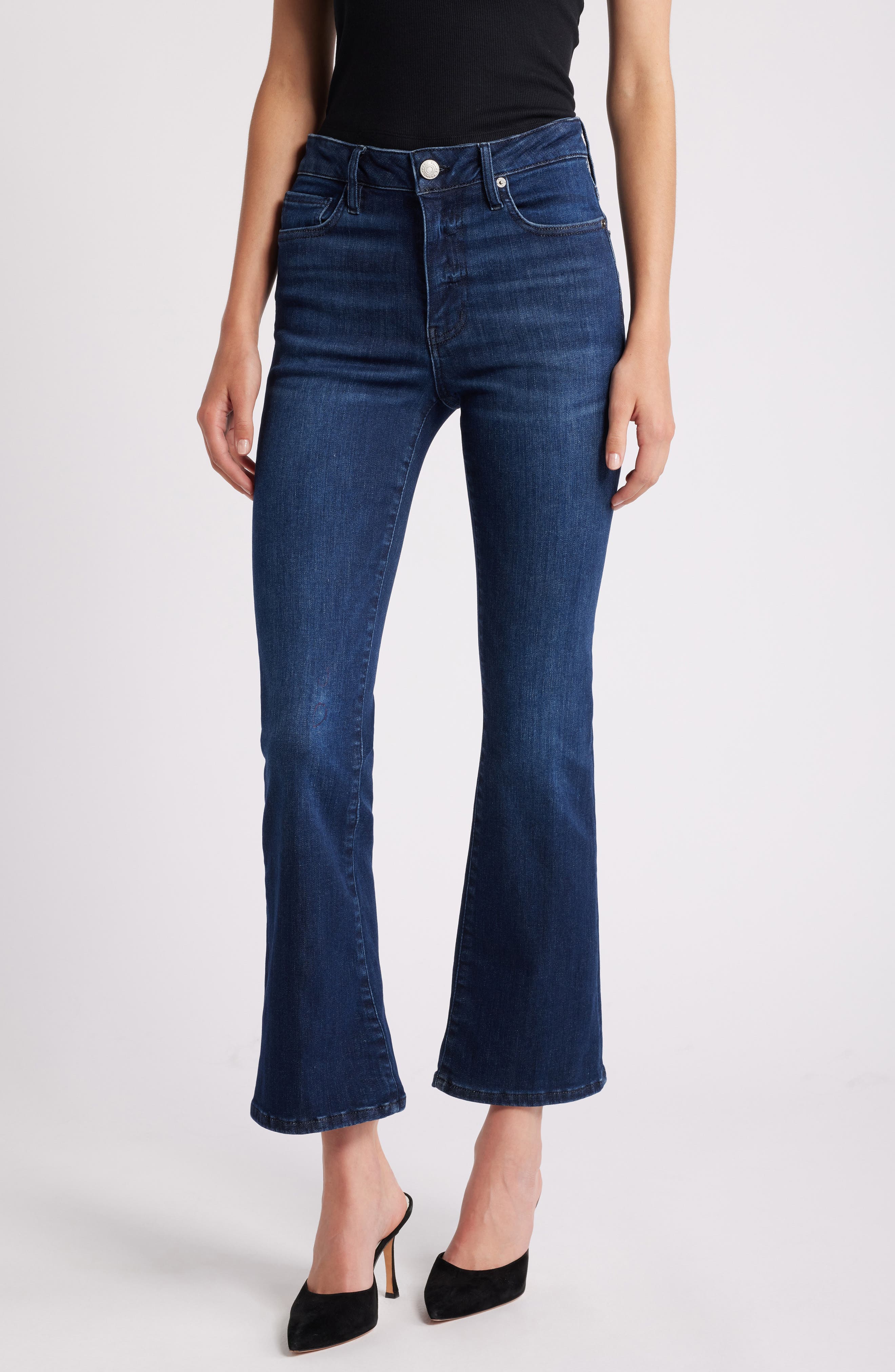 Le Crop Mini Bootcut Jeans - image 1