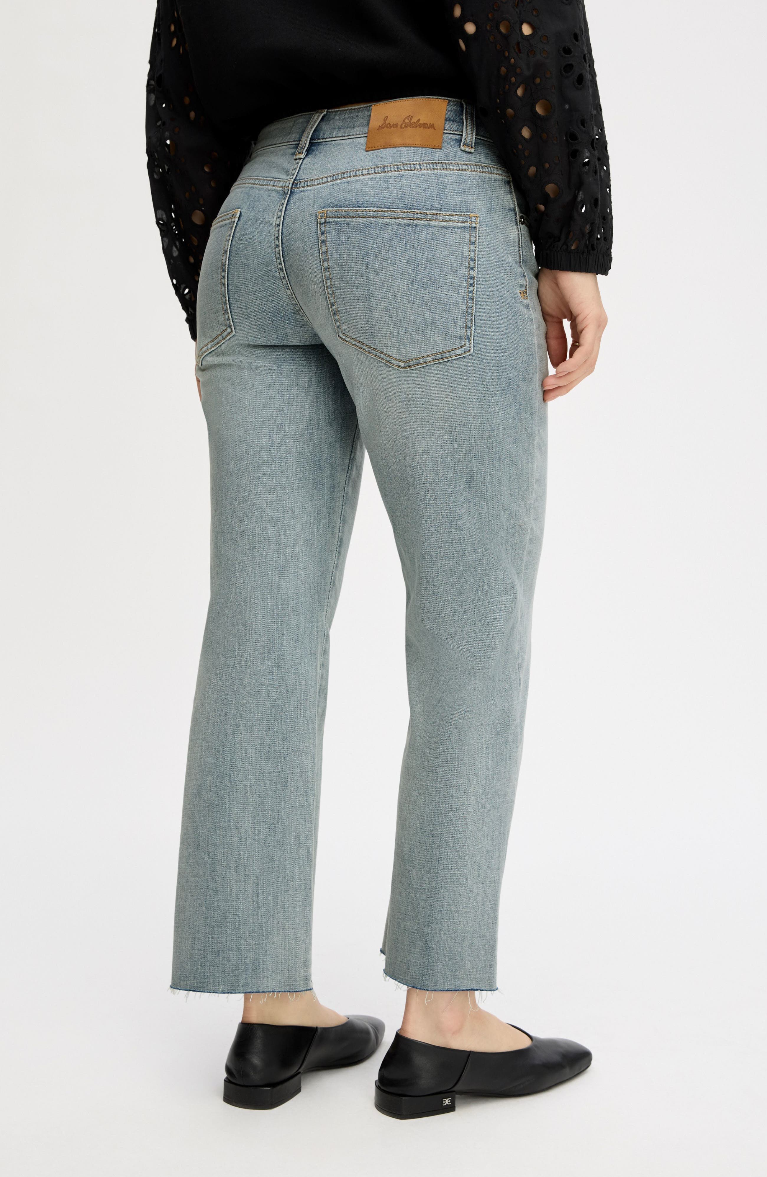 Ankle Straight Leg Jeans - image 4