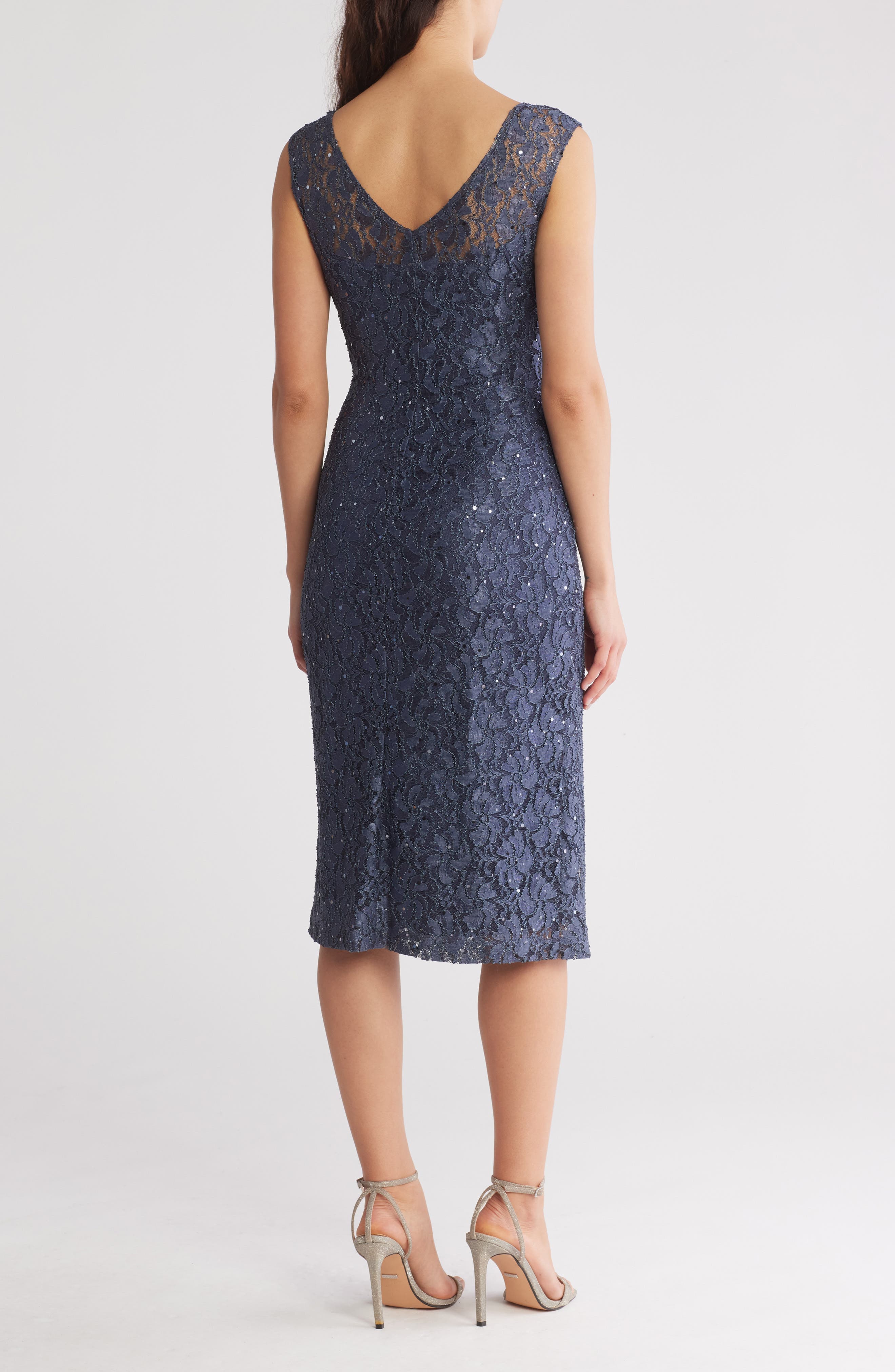 Sequin Lace Dress - image 2