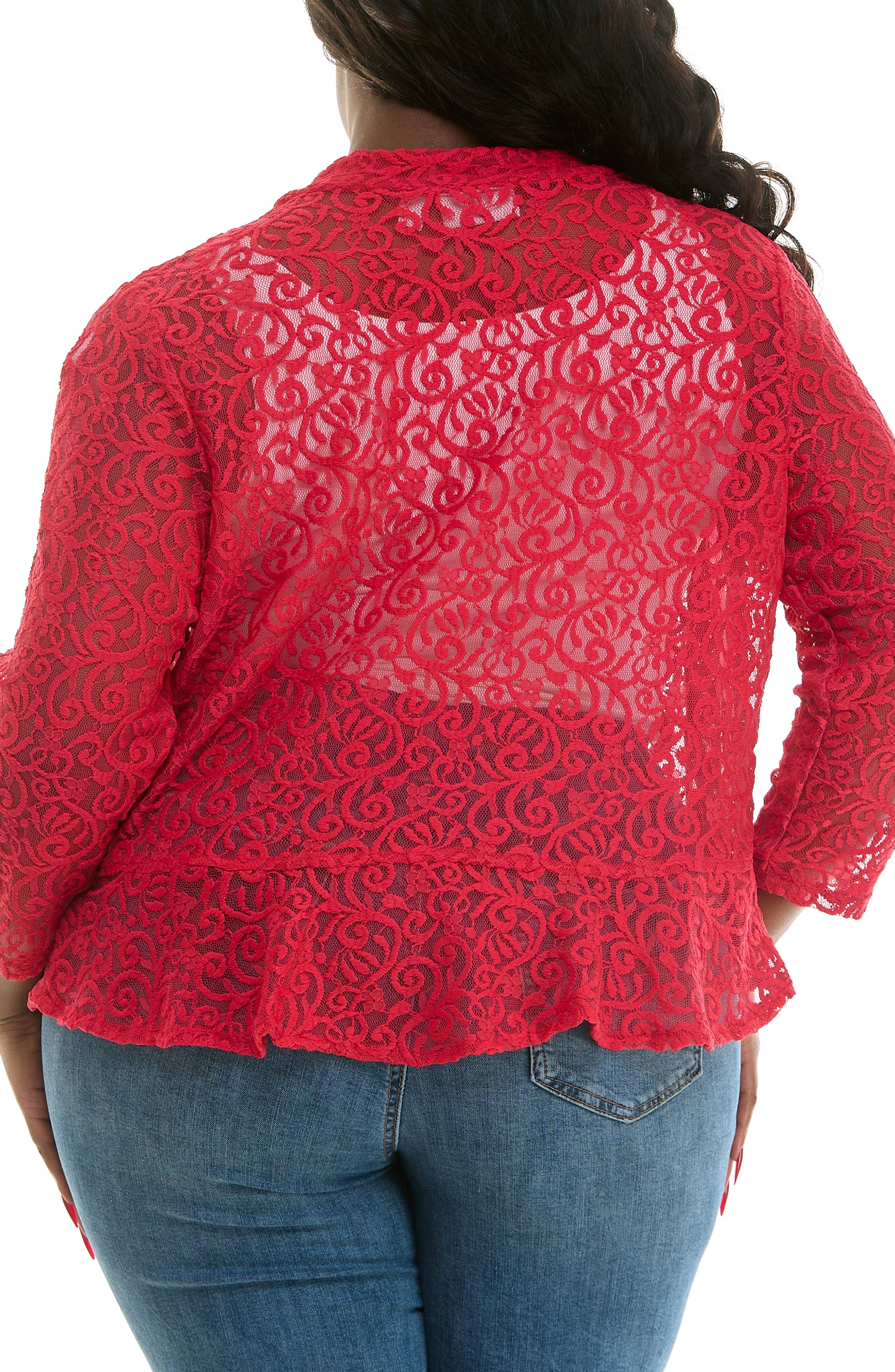 Ruffle Lace Bolero - image 4