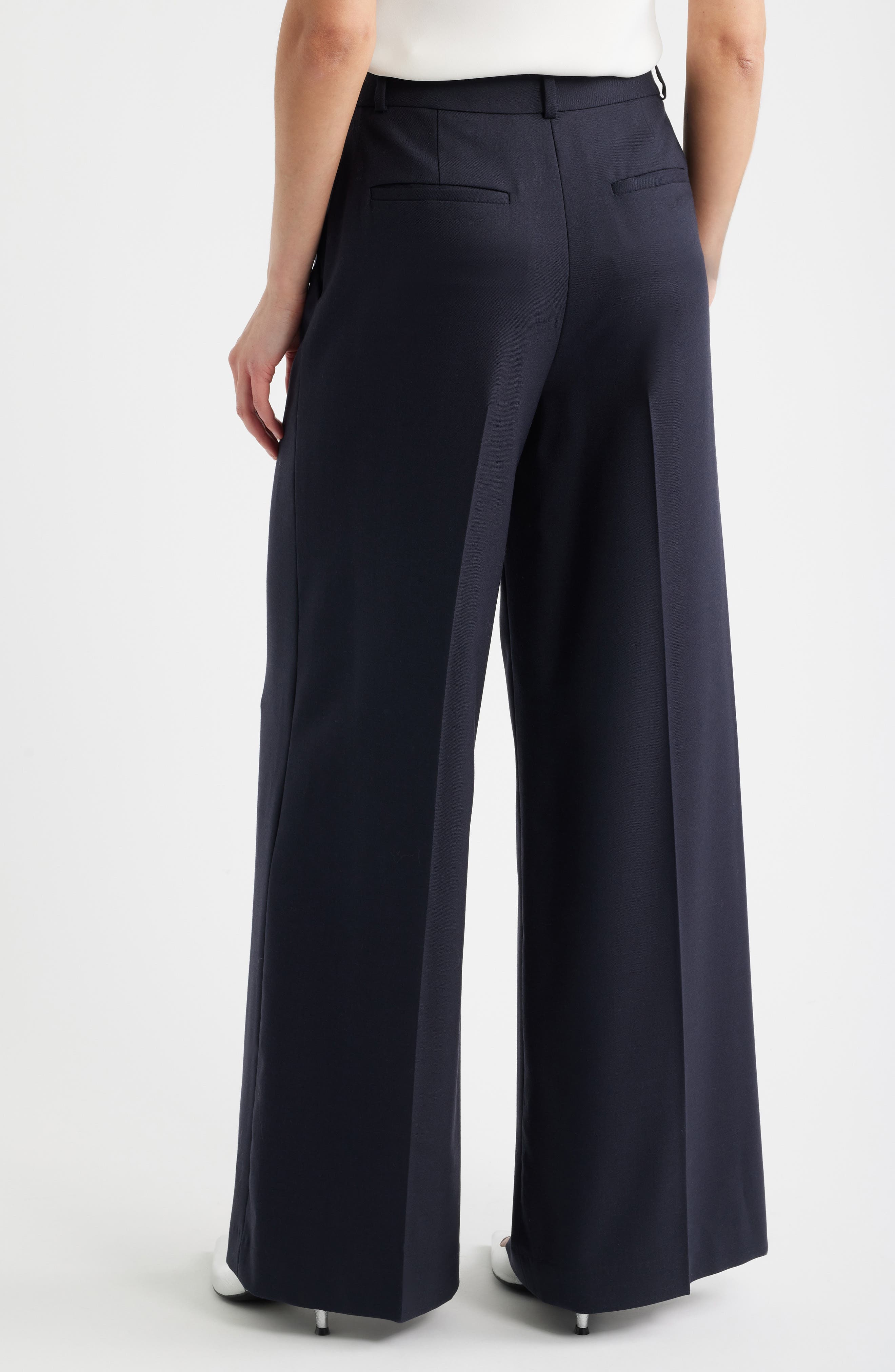 High Waist Flare Leg Pants - image 2