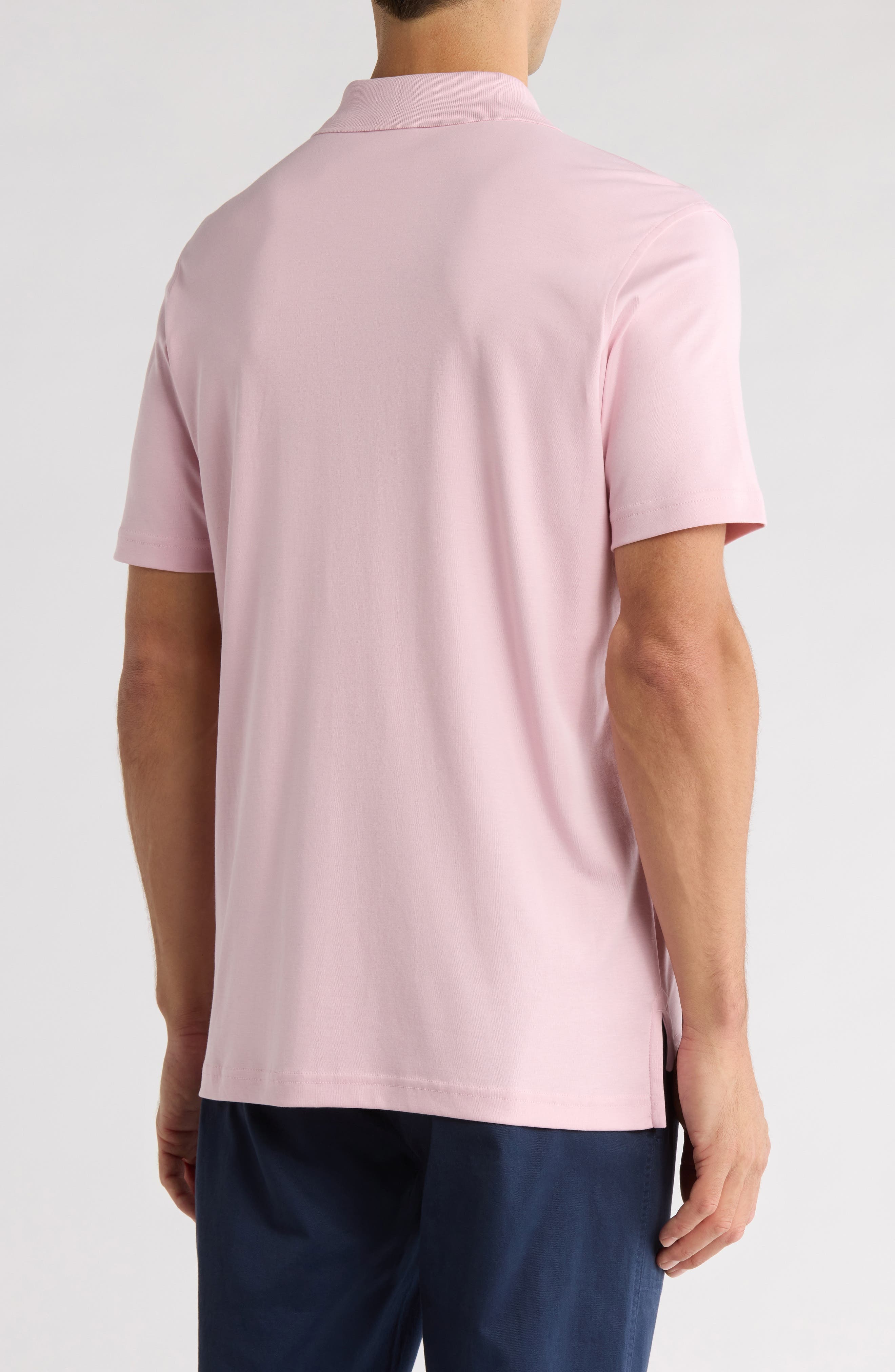 Cotton Interlock Knit Polo - image 2