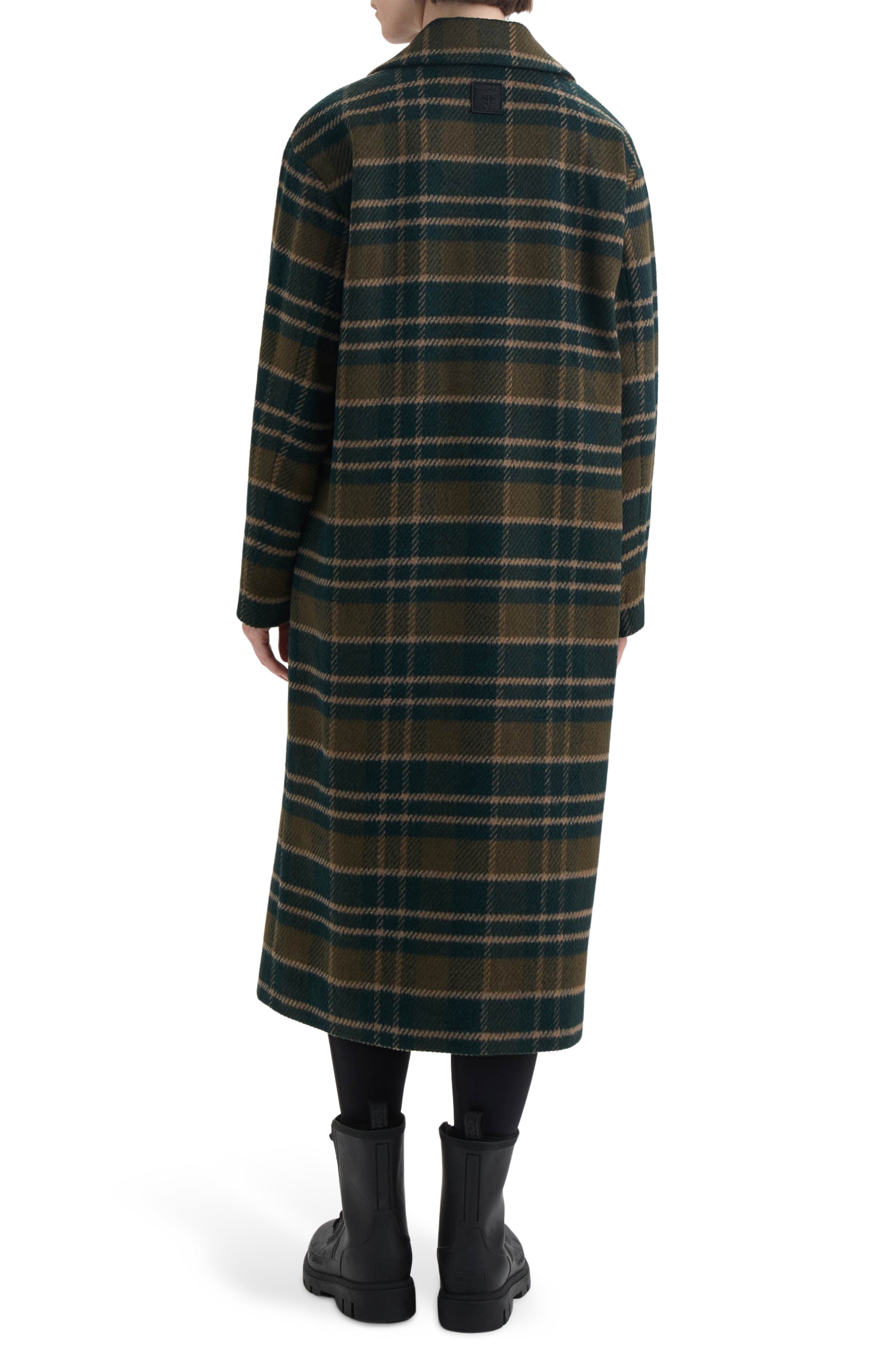 Carra Brushed Plaid Coat - image 2