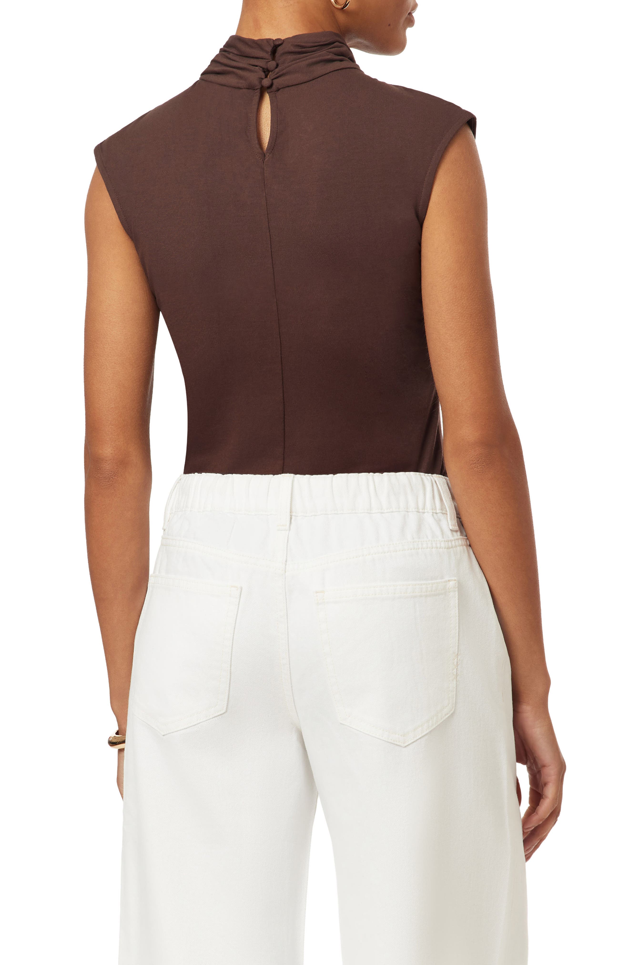 Draped Neck Top - image 2