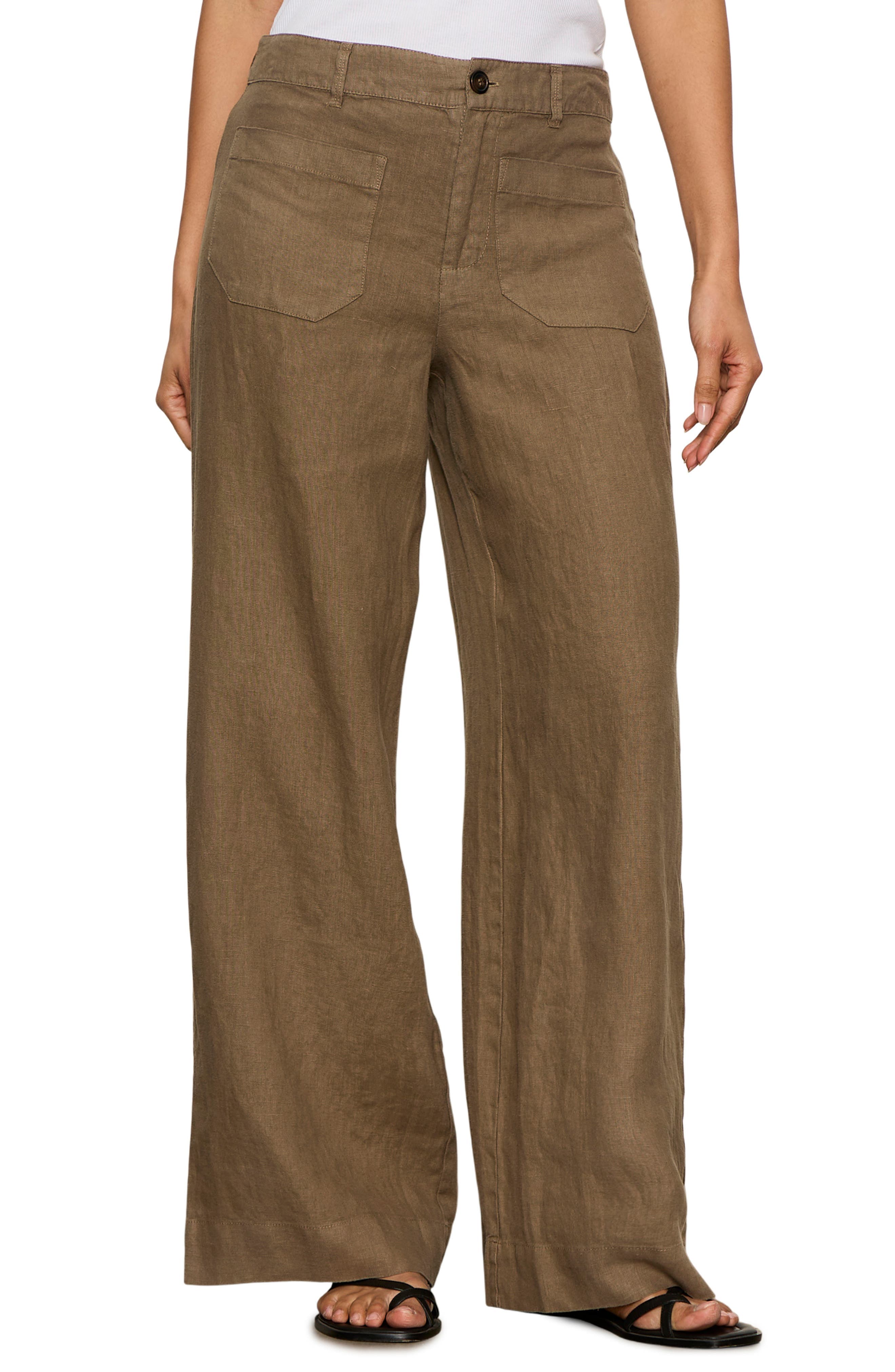 The Marine Linen Wide Leg Pants - image 5