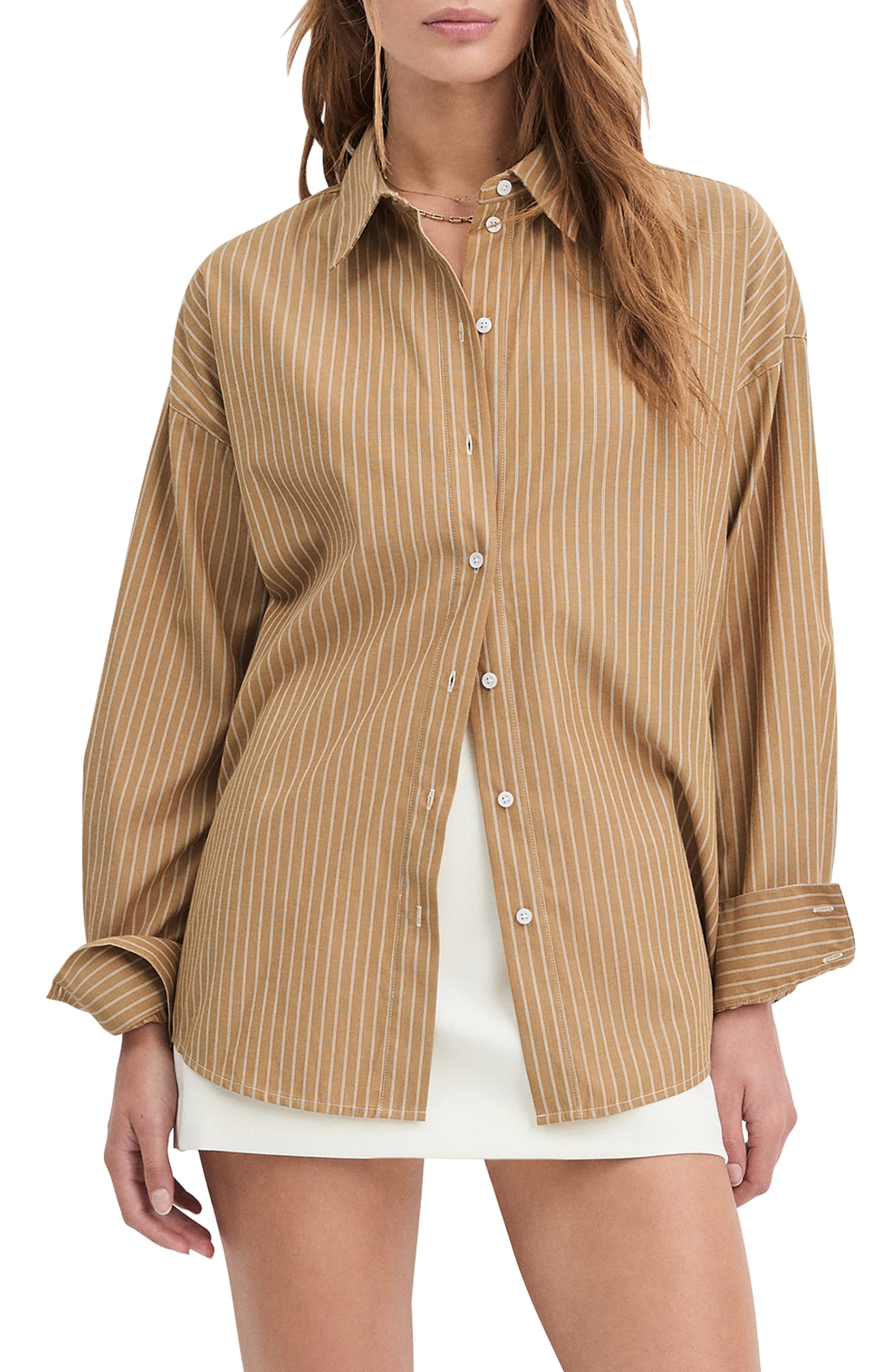 Ex-Boyfriend Oversize Button-Up Shirt - image 1