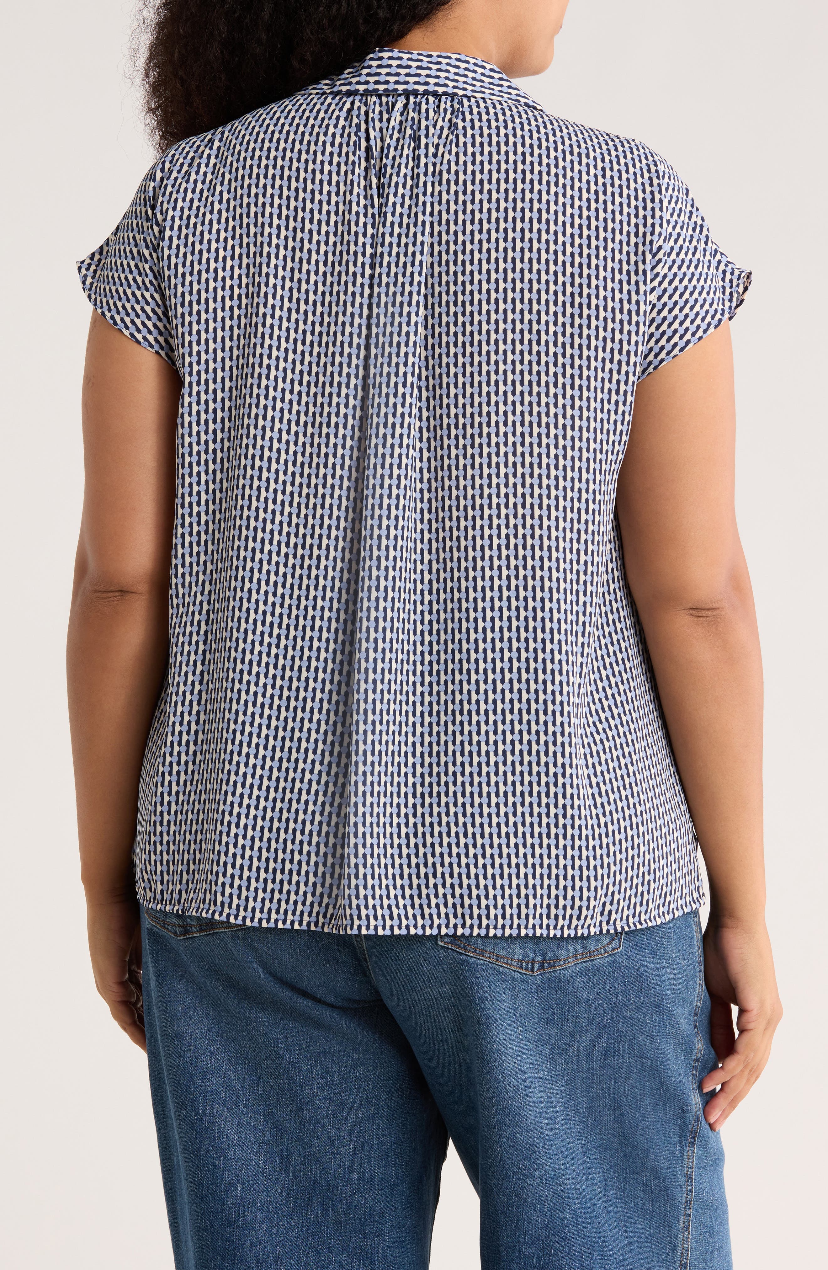Cap Sleeve Blouse - image 4