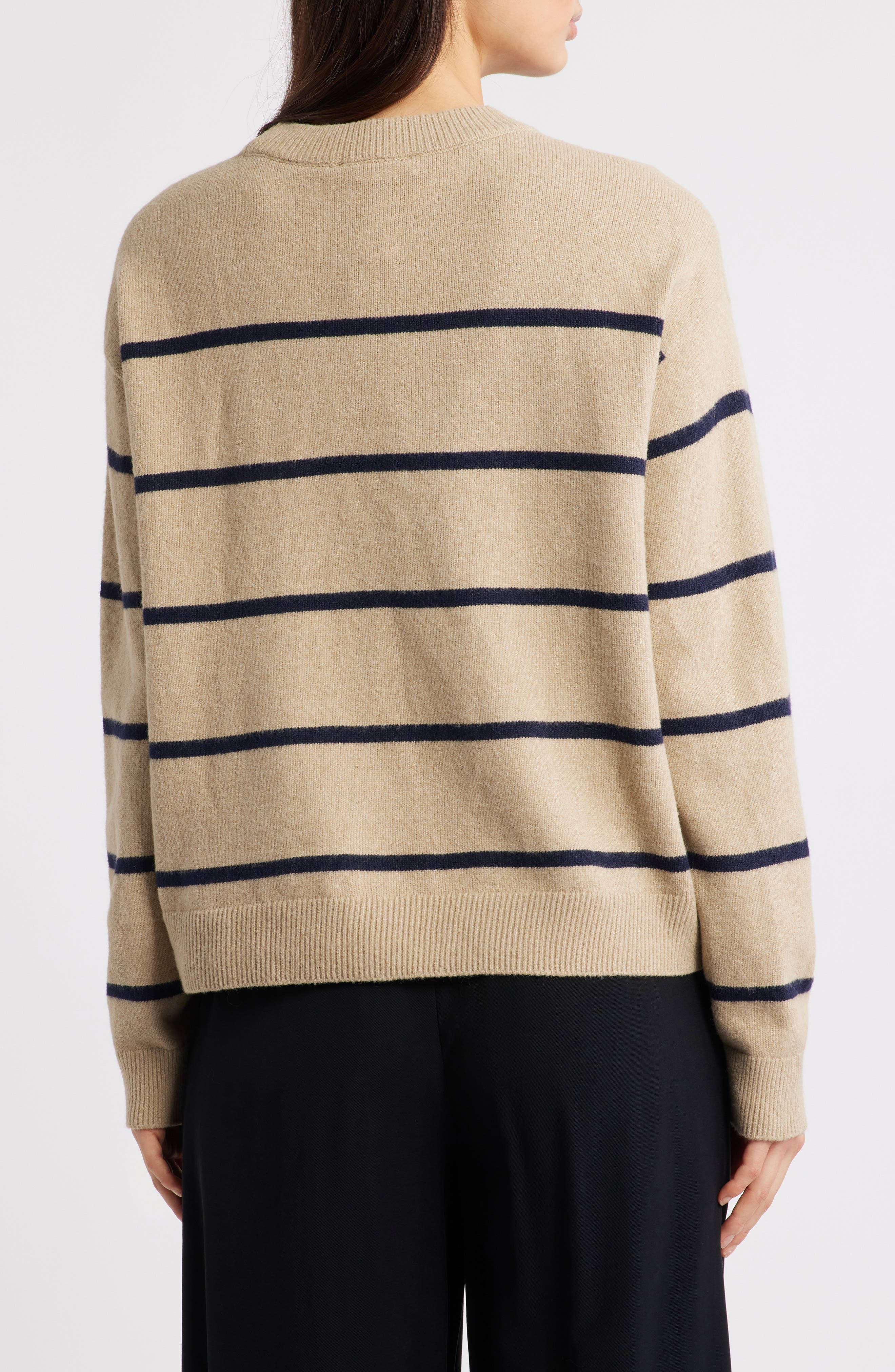 Marina Stripe Sweater - image 2