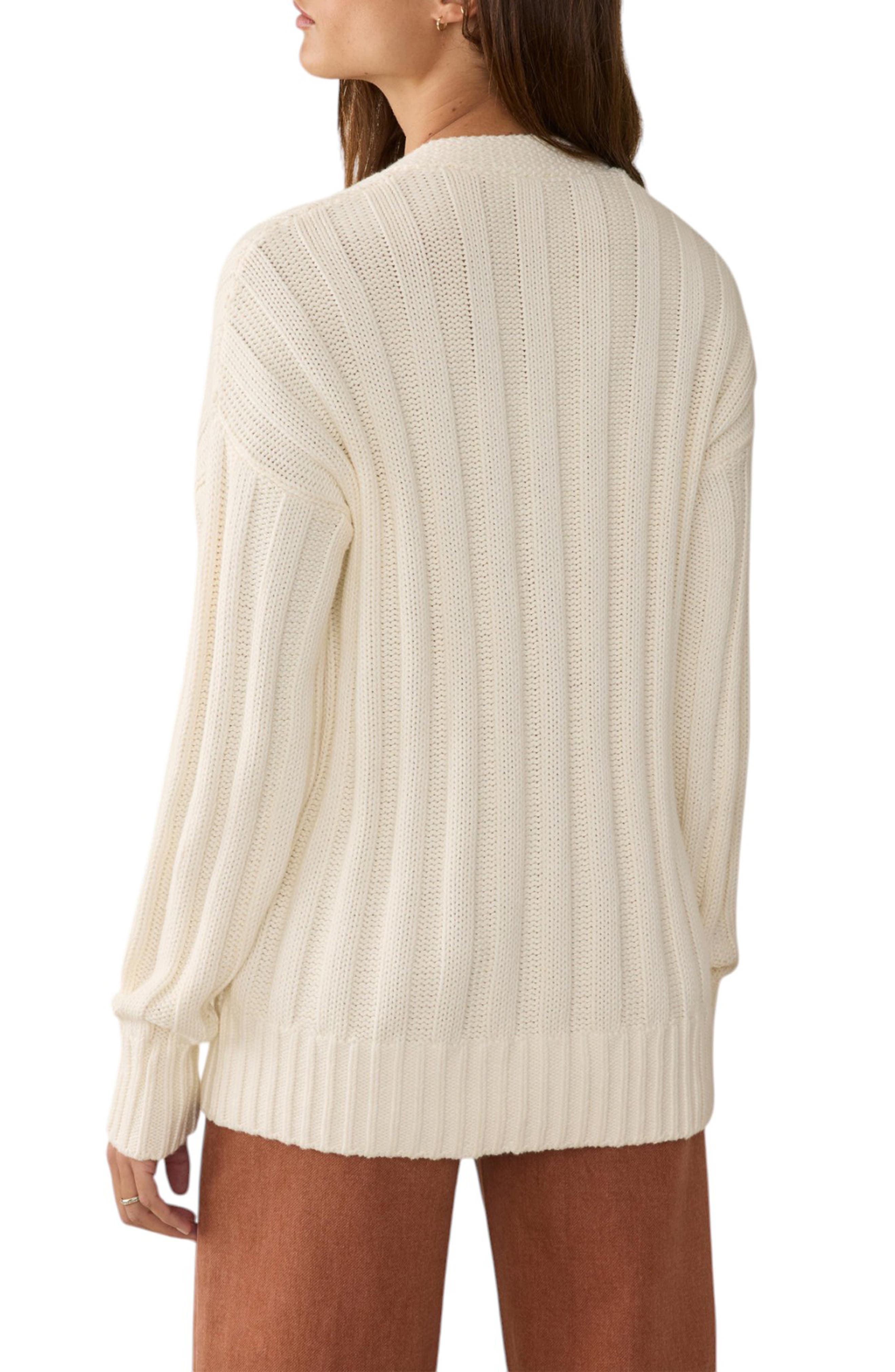 Sunwashed Laidback Organic Cotton Cardigan - image 2