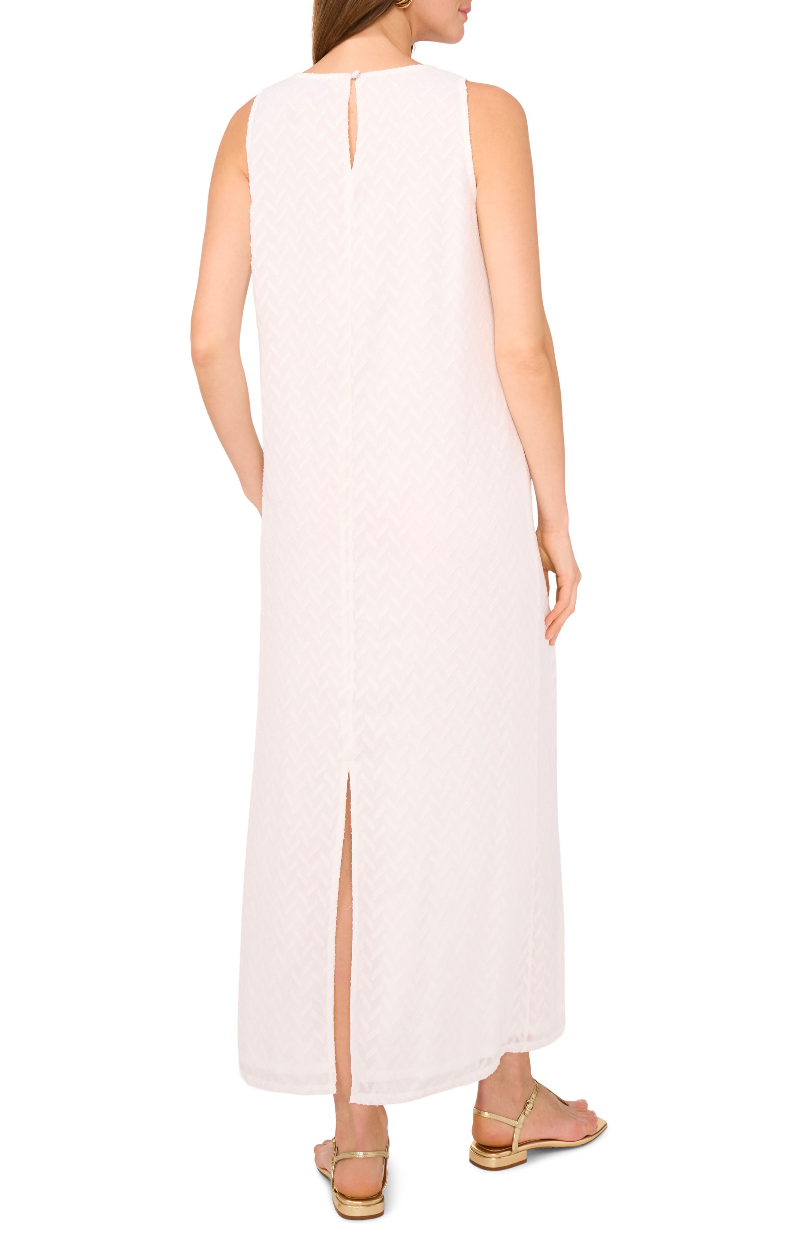 Textured Sleeveless Maxi Dress - image 2