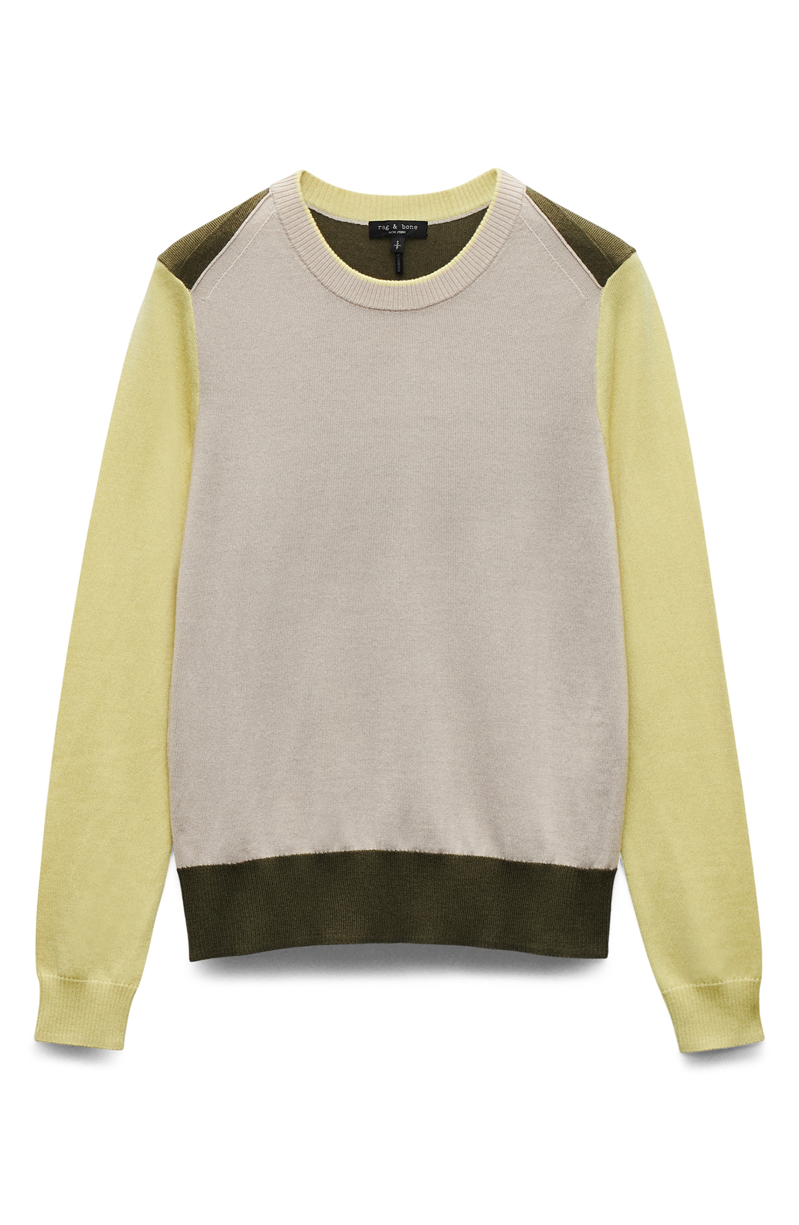 Taron Colorblock Wool Sweater
