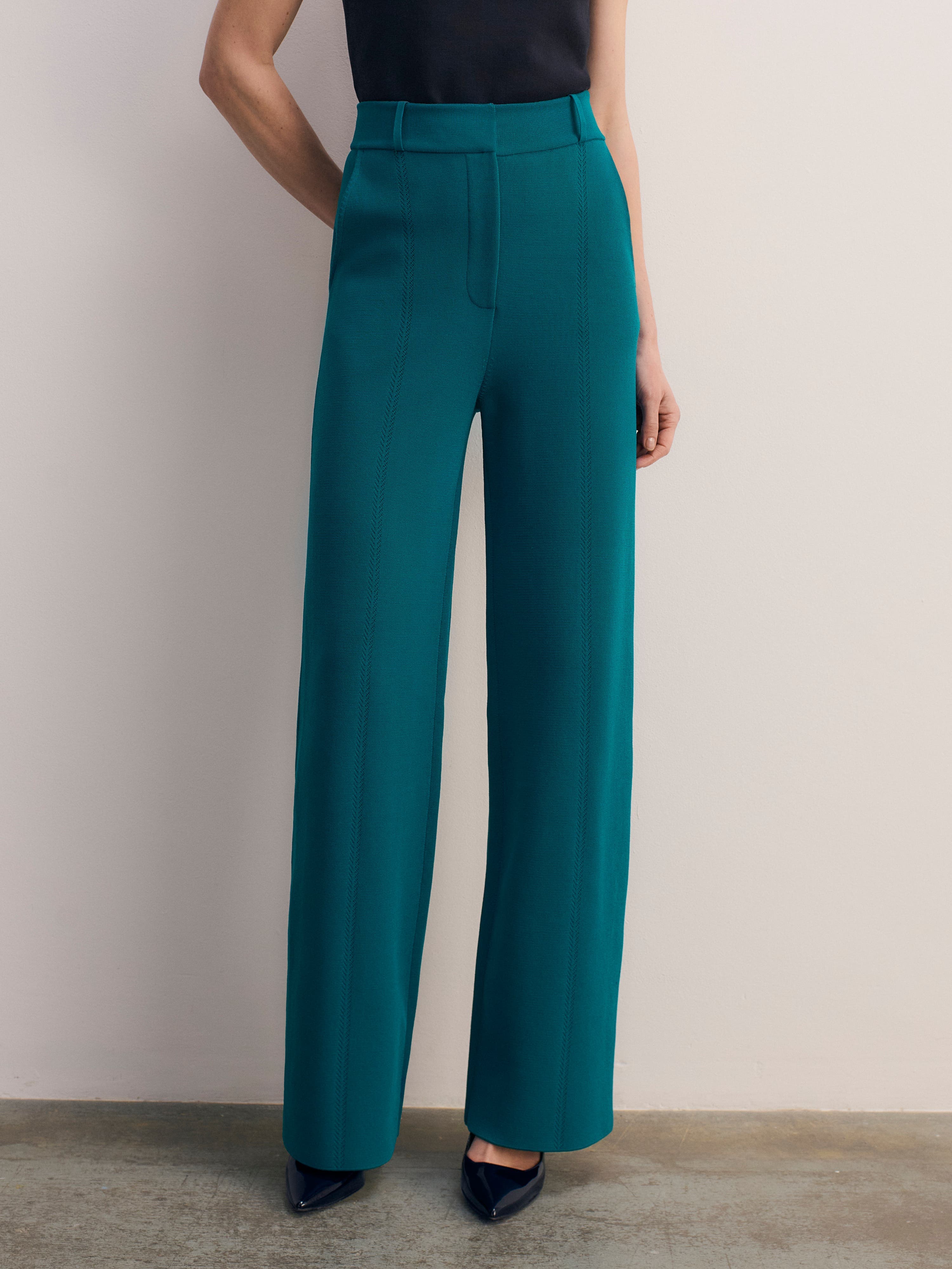 Liora Sculpt Knit Pants - image 1