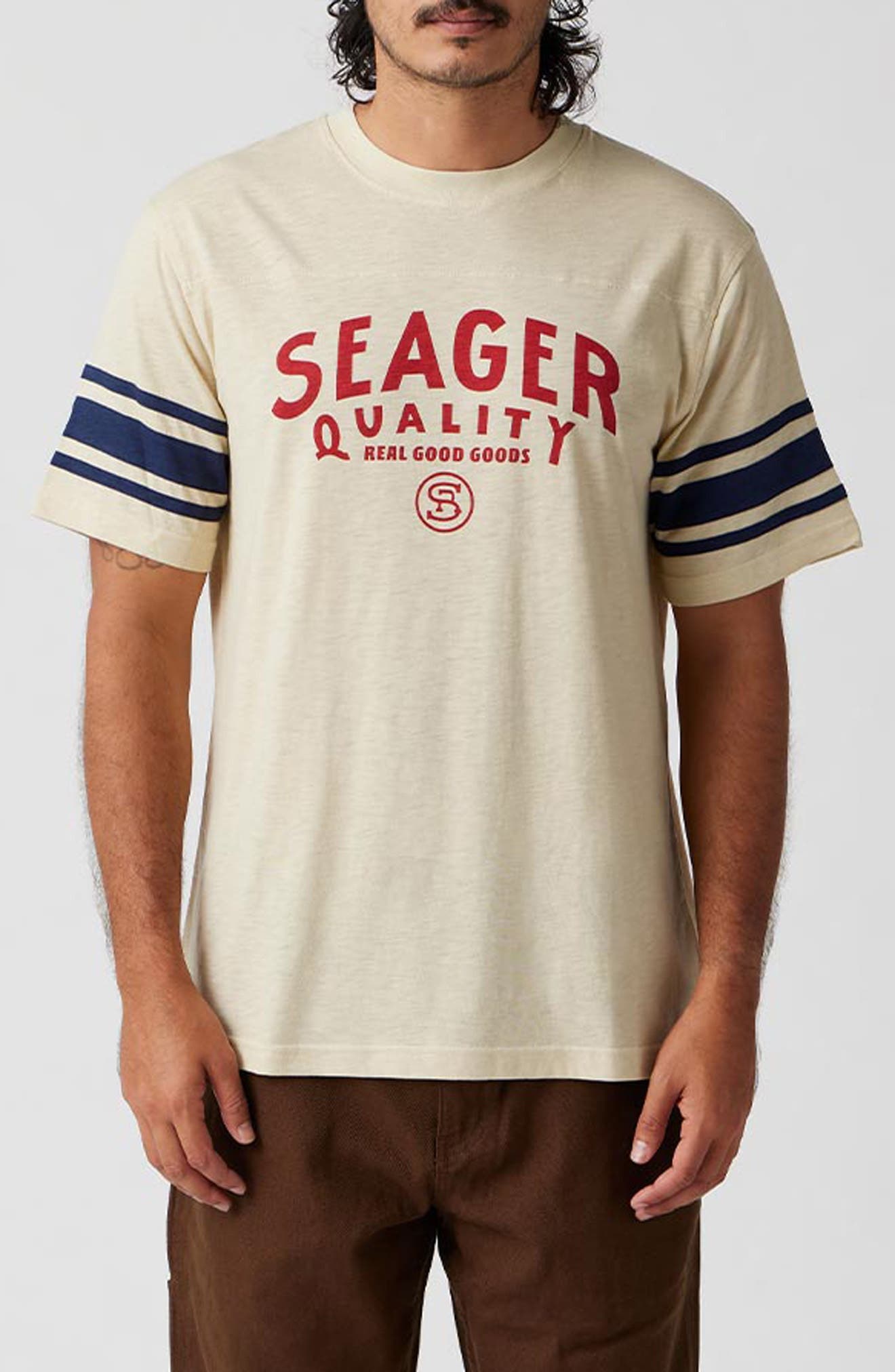 Riggins Graphic Cotton Blend T-Shirt - image 1
