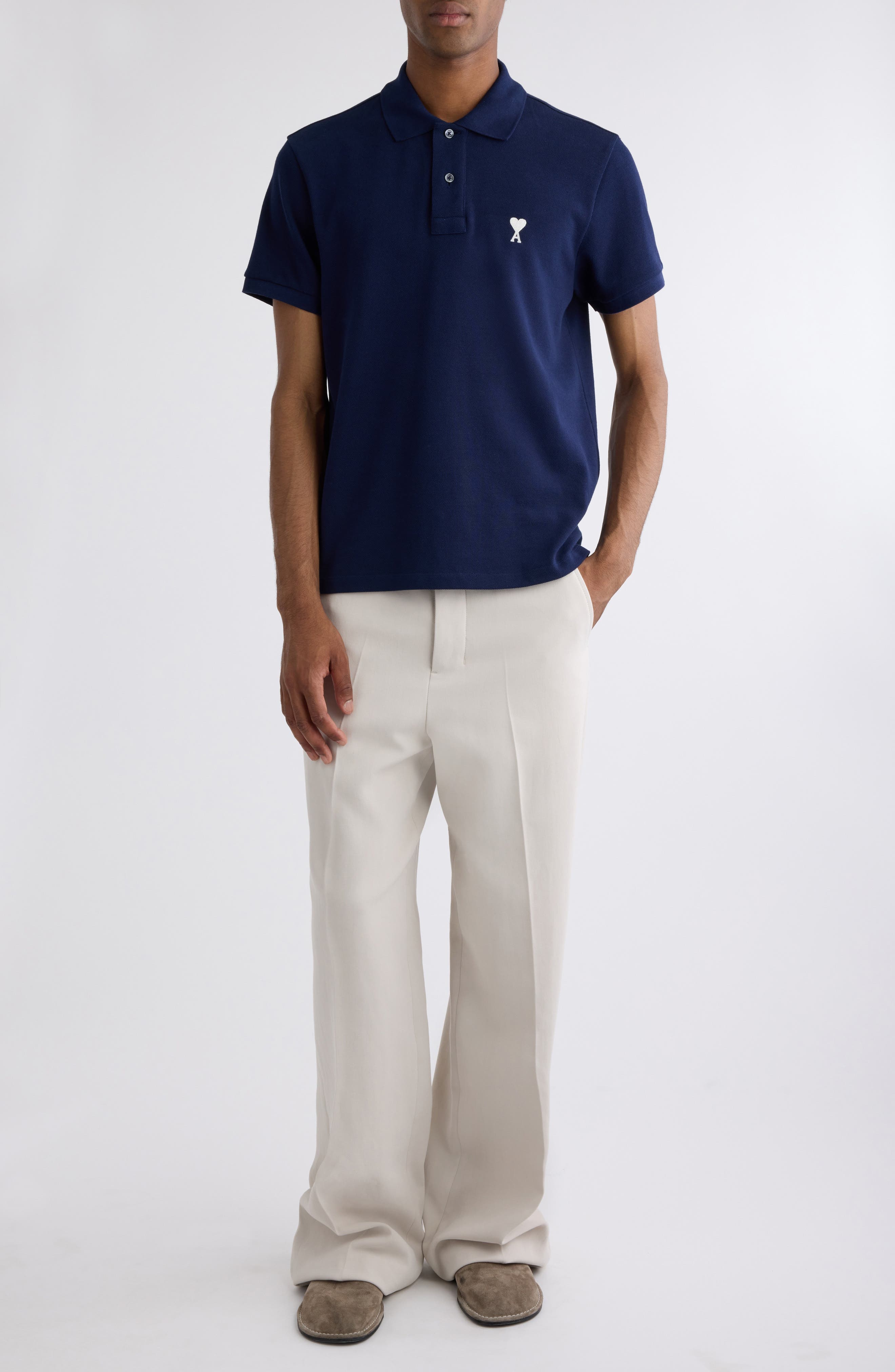 Ami de Coeur Organic Cotton Pique Polo - image 2