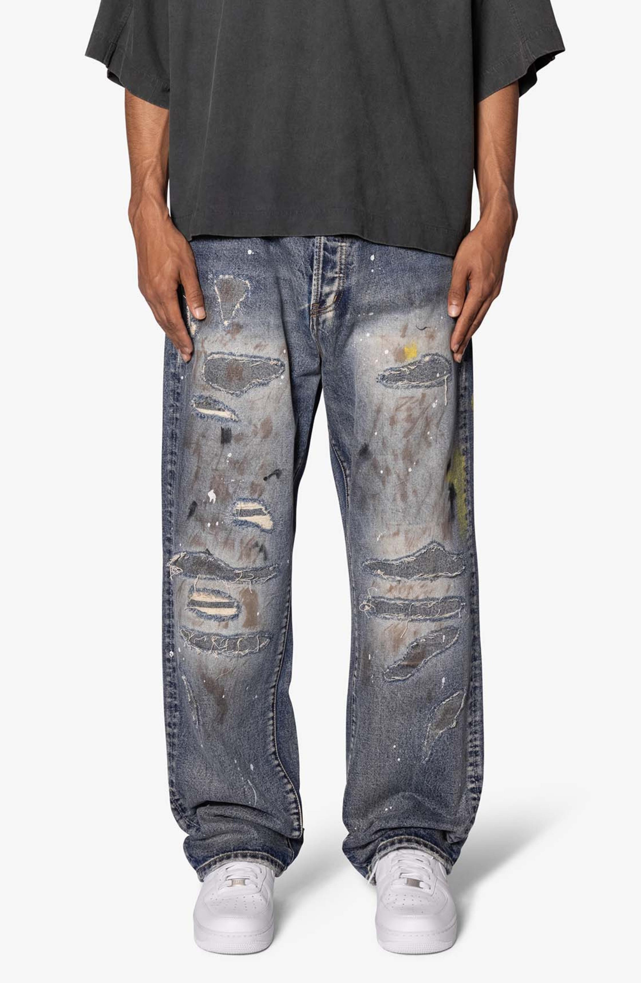 Ultra Baggy Ripped Jeans - image 1