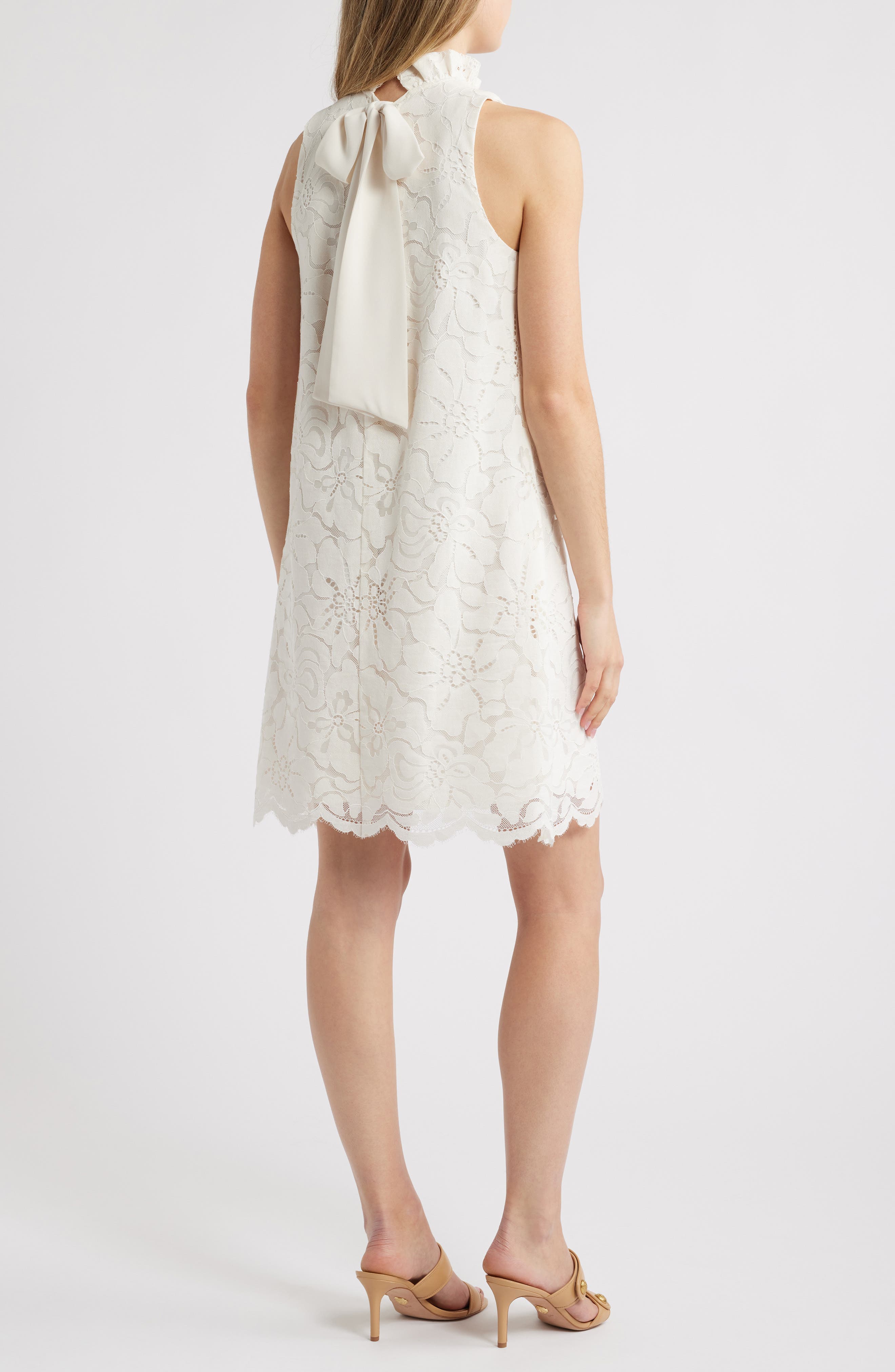 Floral Lace Shift Dress - image 2