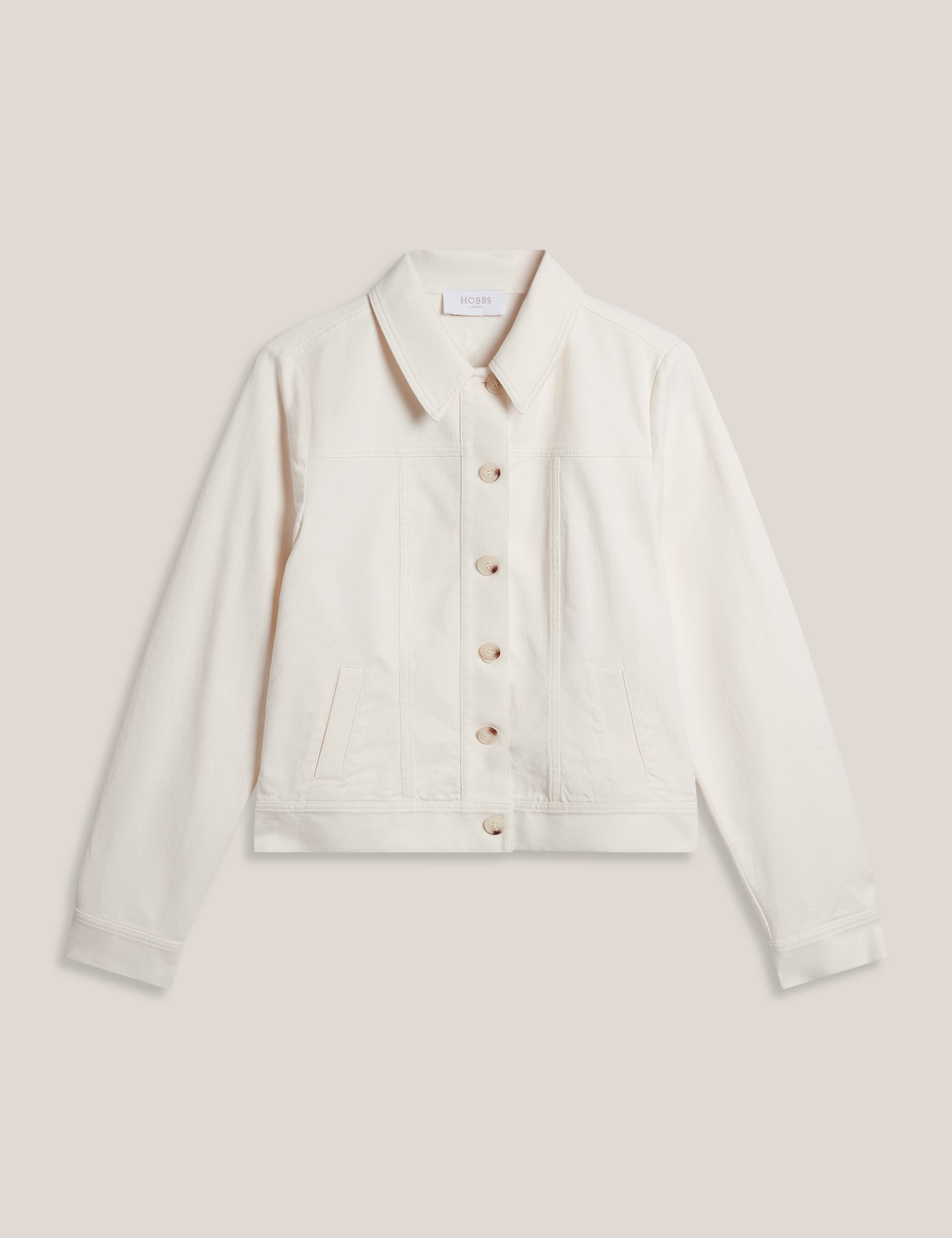 Selborne Boxy Cropped Denim Jacket - image 2