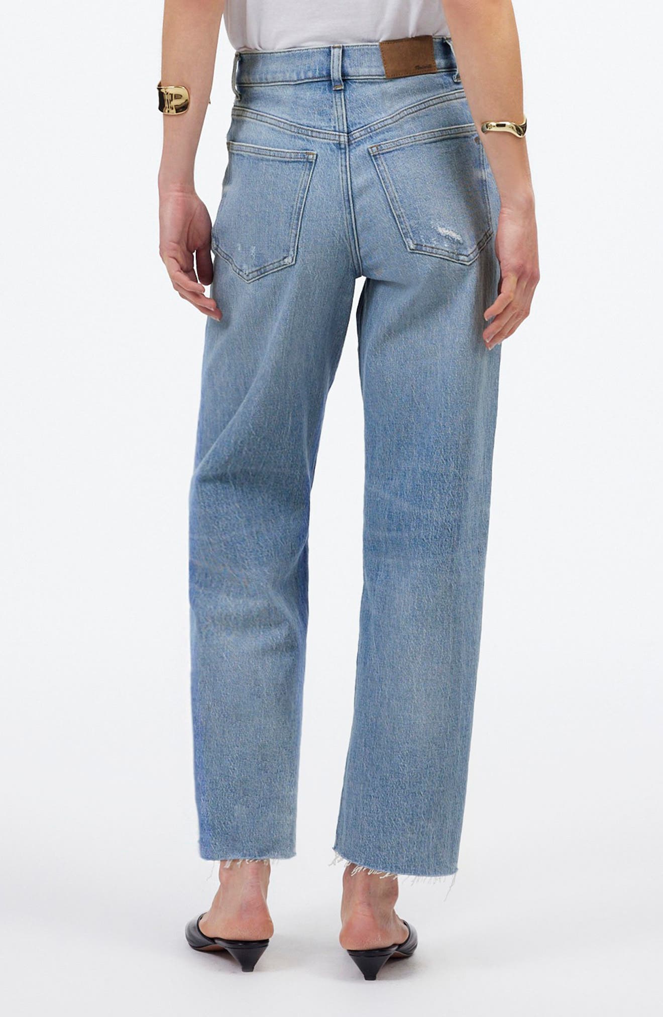 The Perfect Vintage High Waist Crop Wide Leg Jeans - image 2