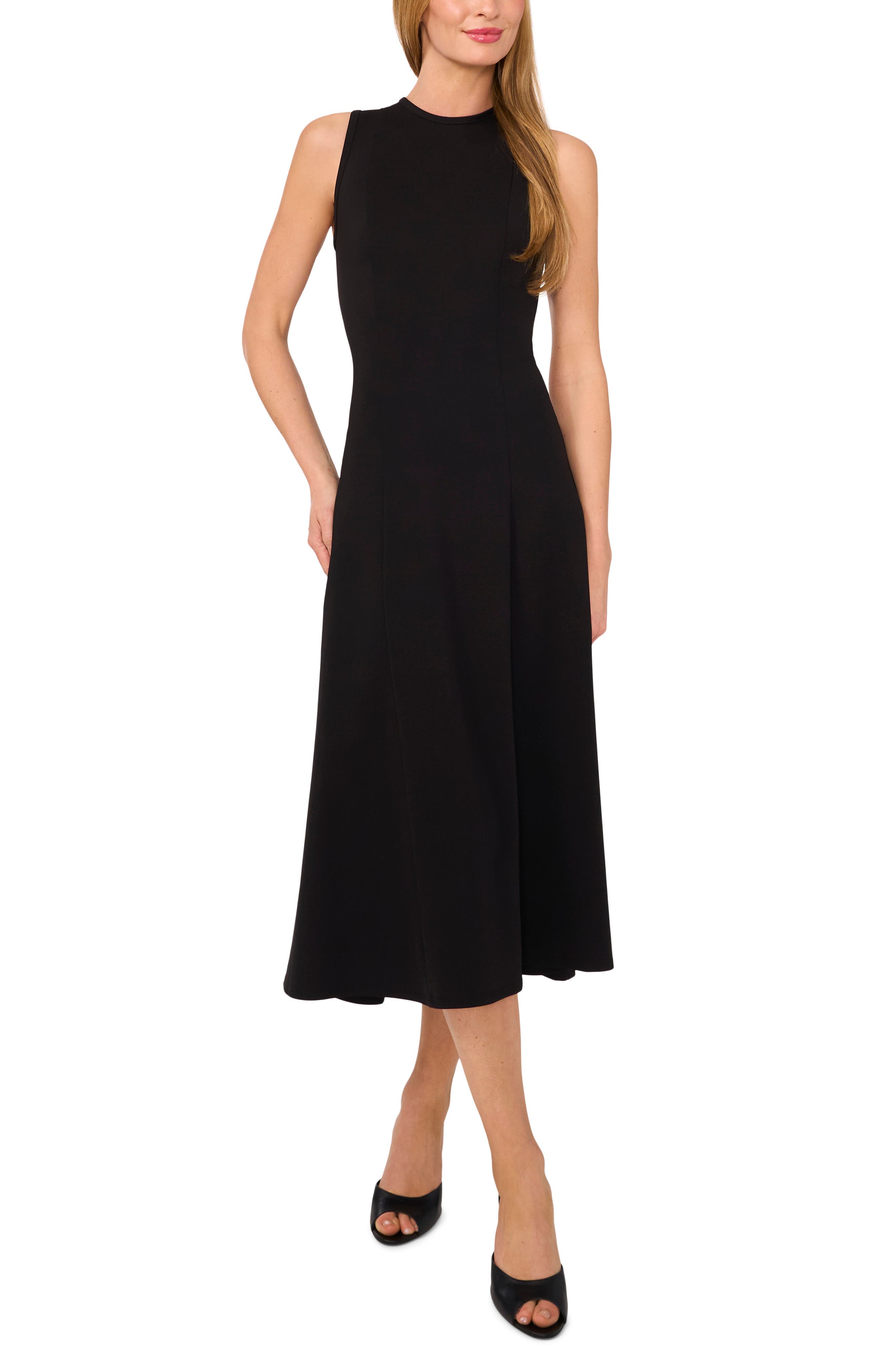 Sleeveless Jersey Midi Dress - image 1