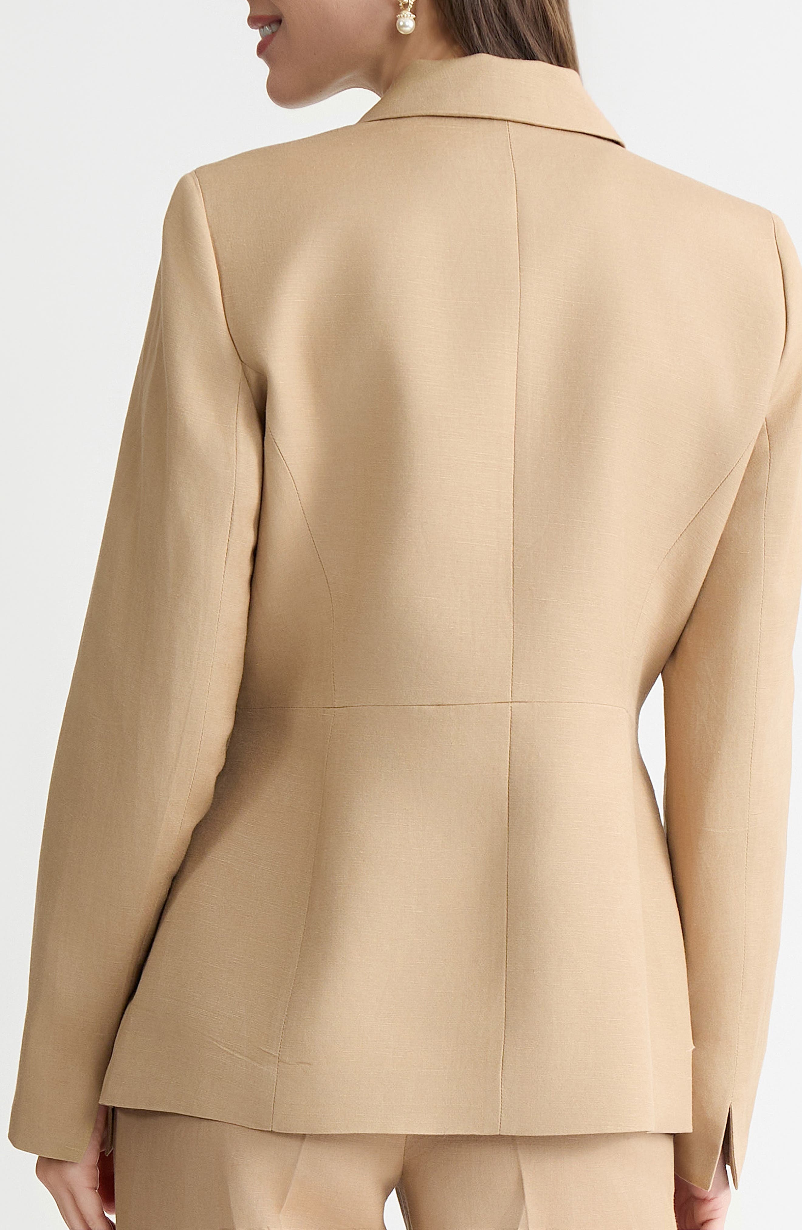Linen Blend Jacket - image 2