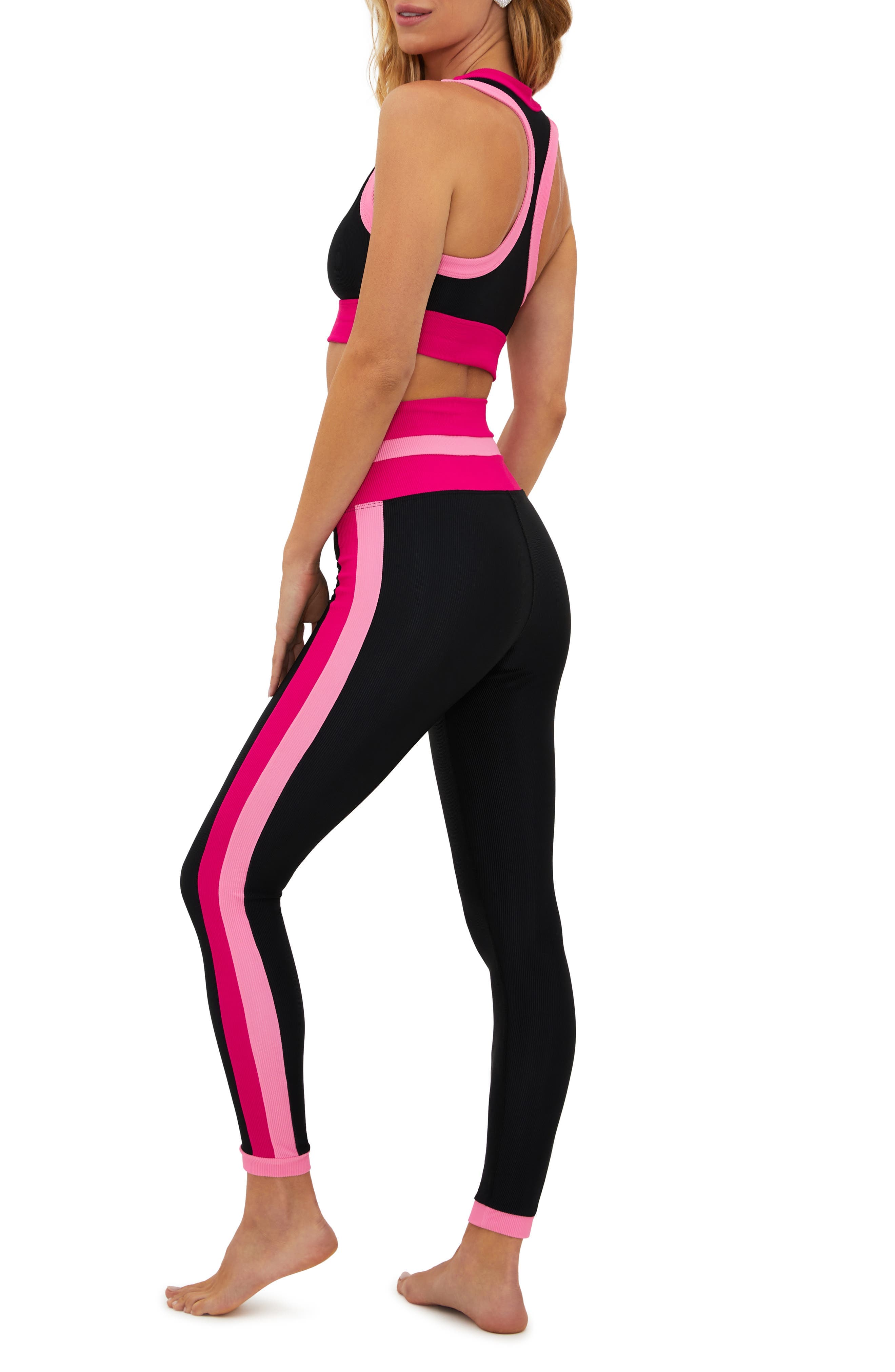 Melina Rib Colorblock High Waist Leggings - image 2