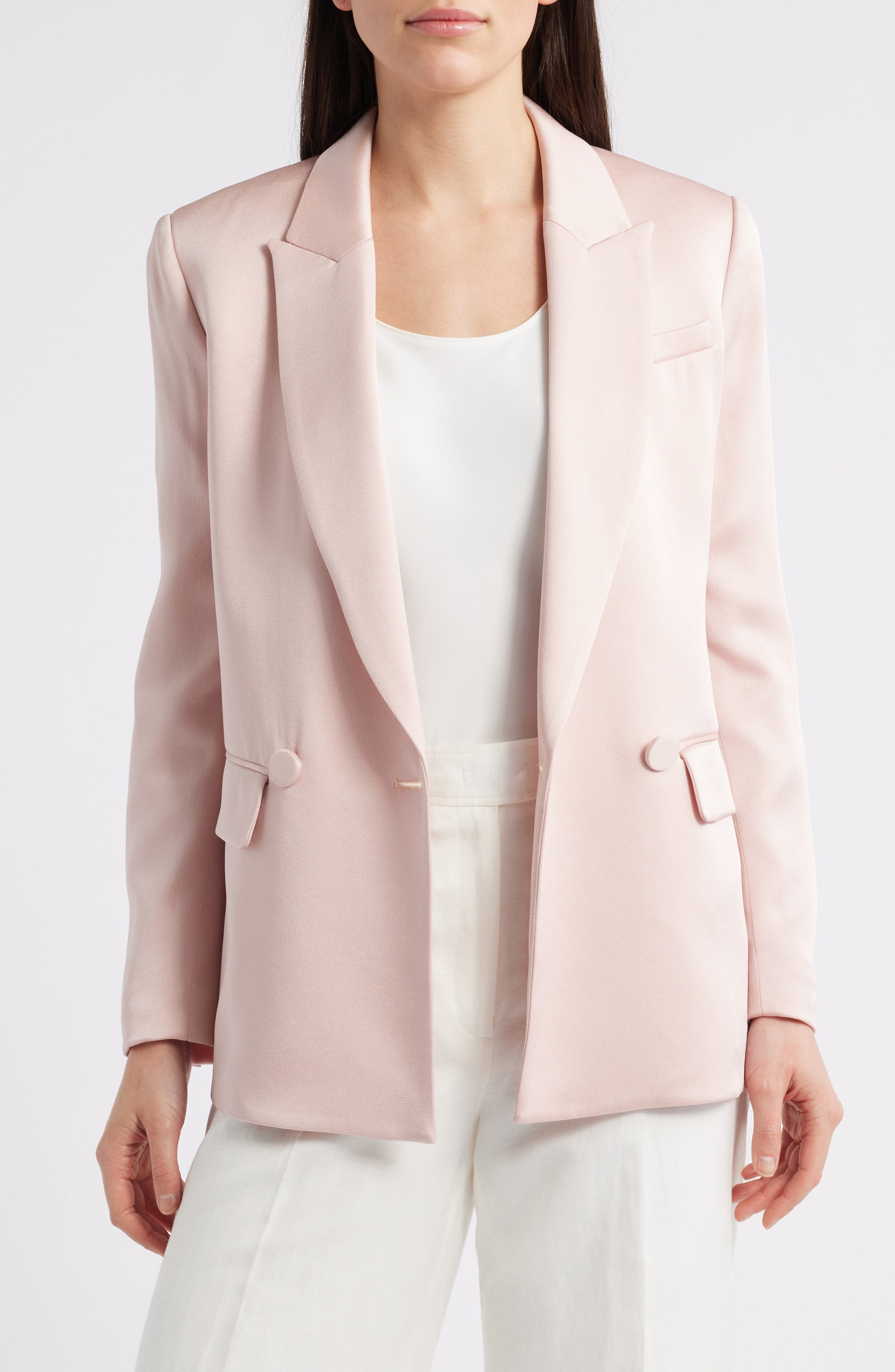 Sevyn Satin Dickey Jacket - image 1