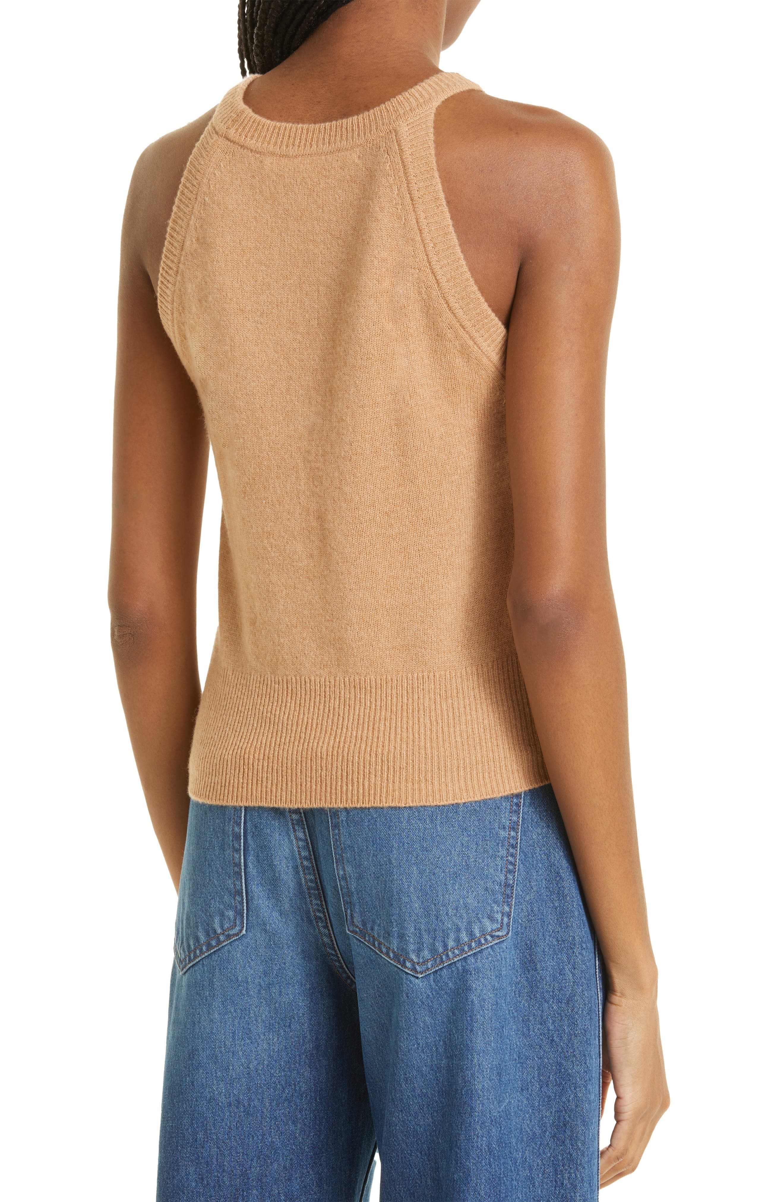 Myrick Cashmere Sweater Tank - image 2
