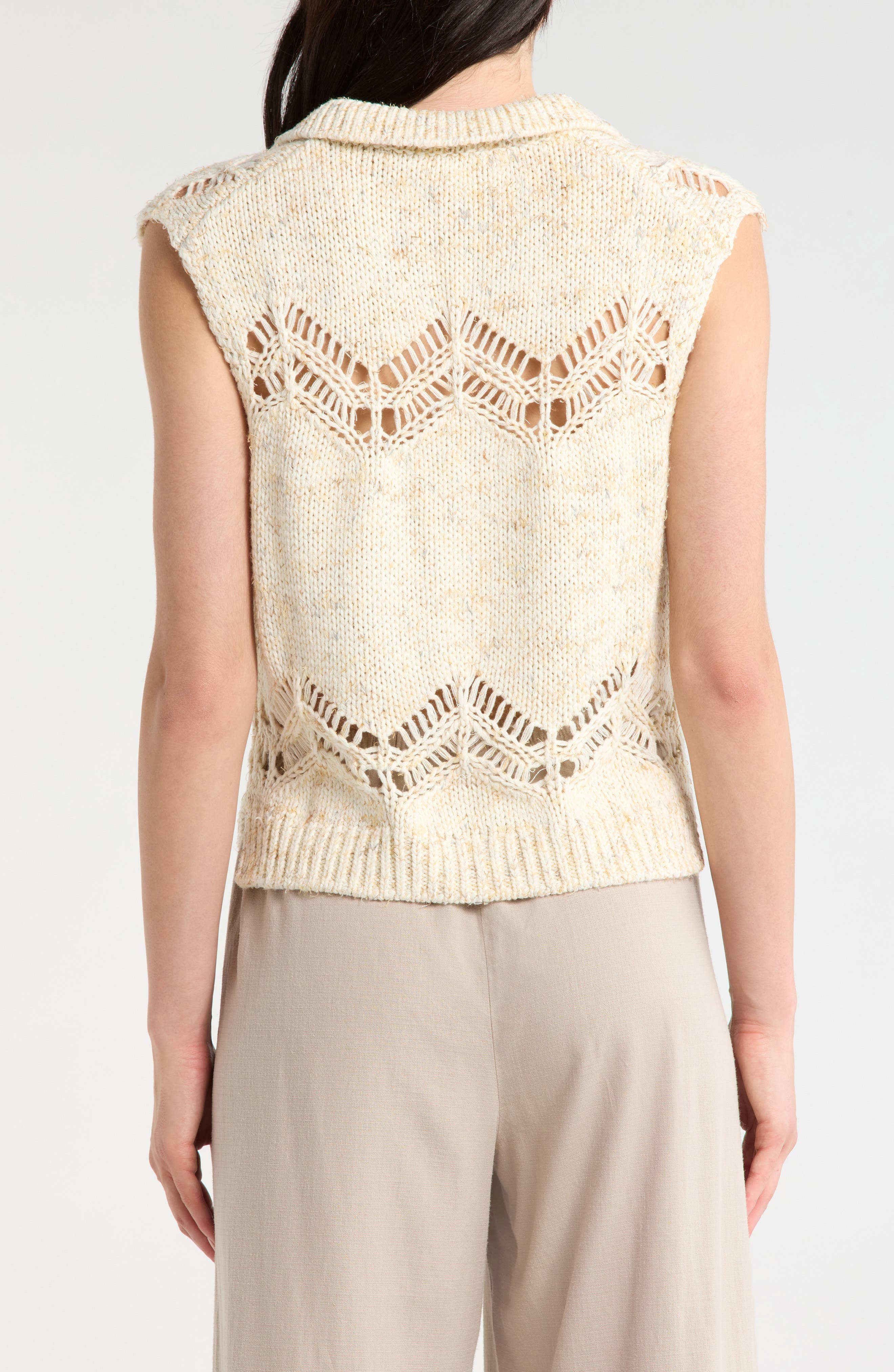 Lennox Polo Sweater Vest - image 2
