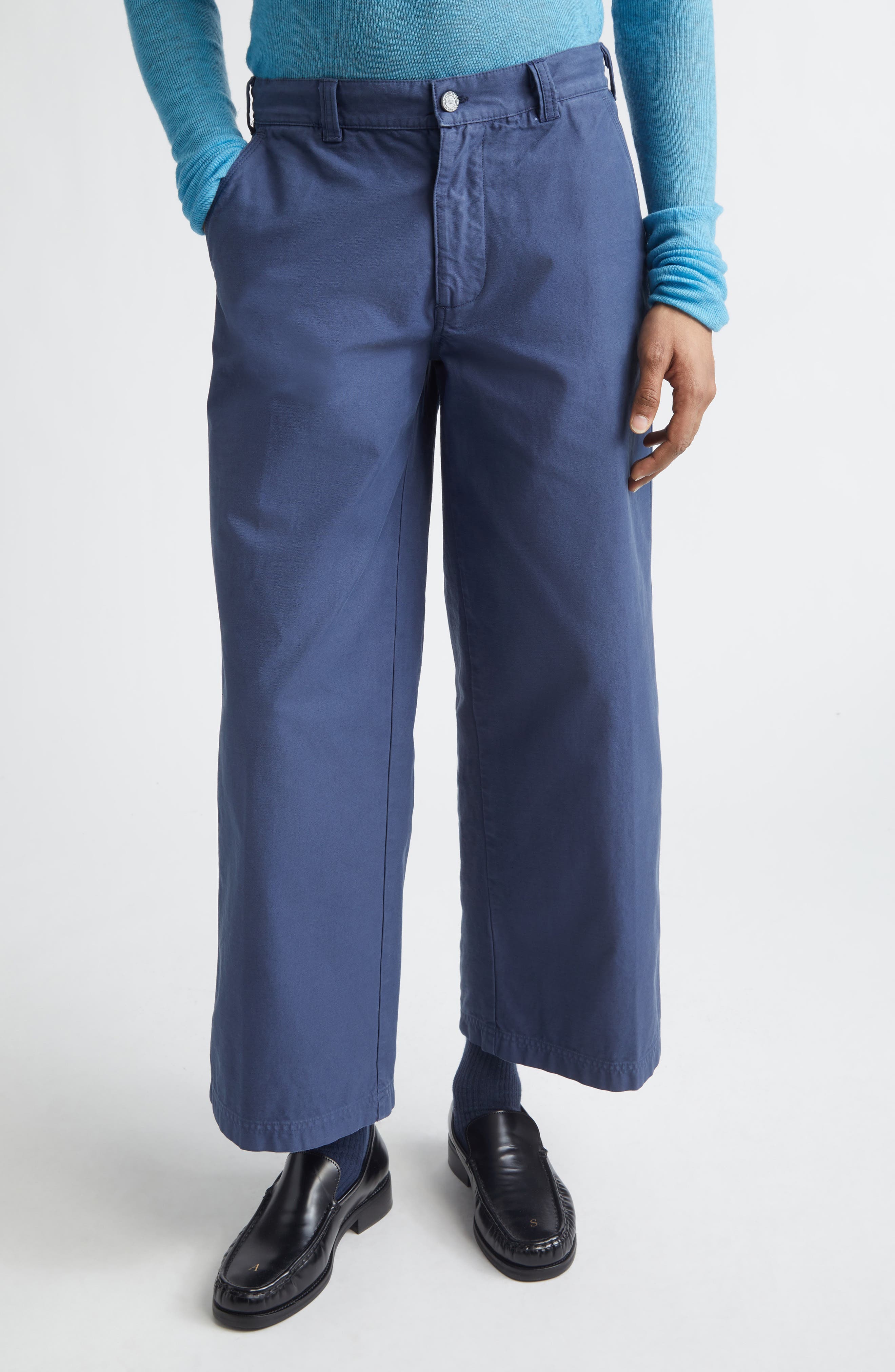 Gender Inclusive Crop Chinos - image 1
