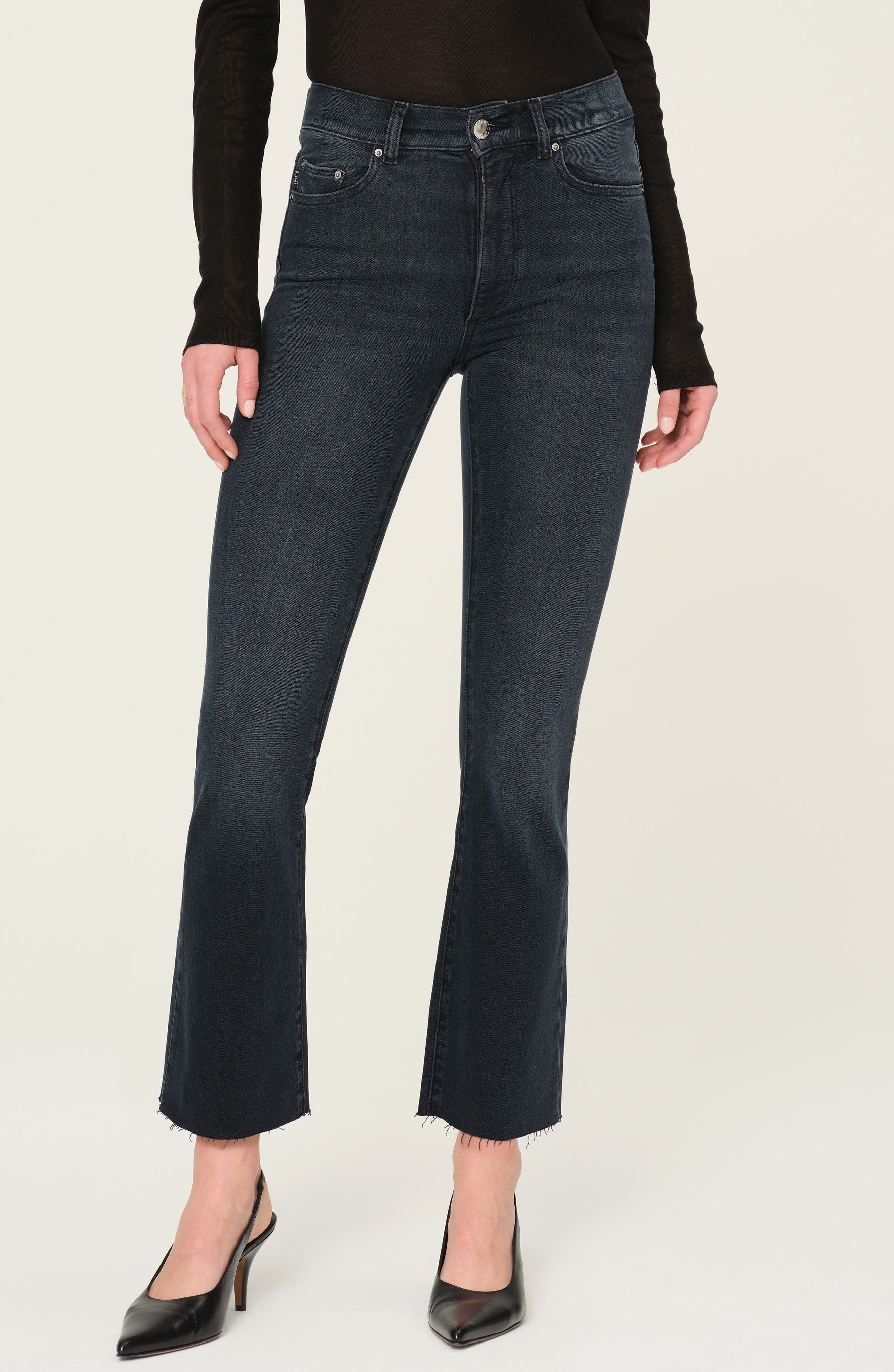 Bridget Bootcut High Rise Instasculpt Crop Jeans - image 1
