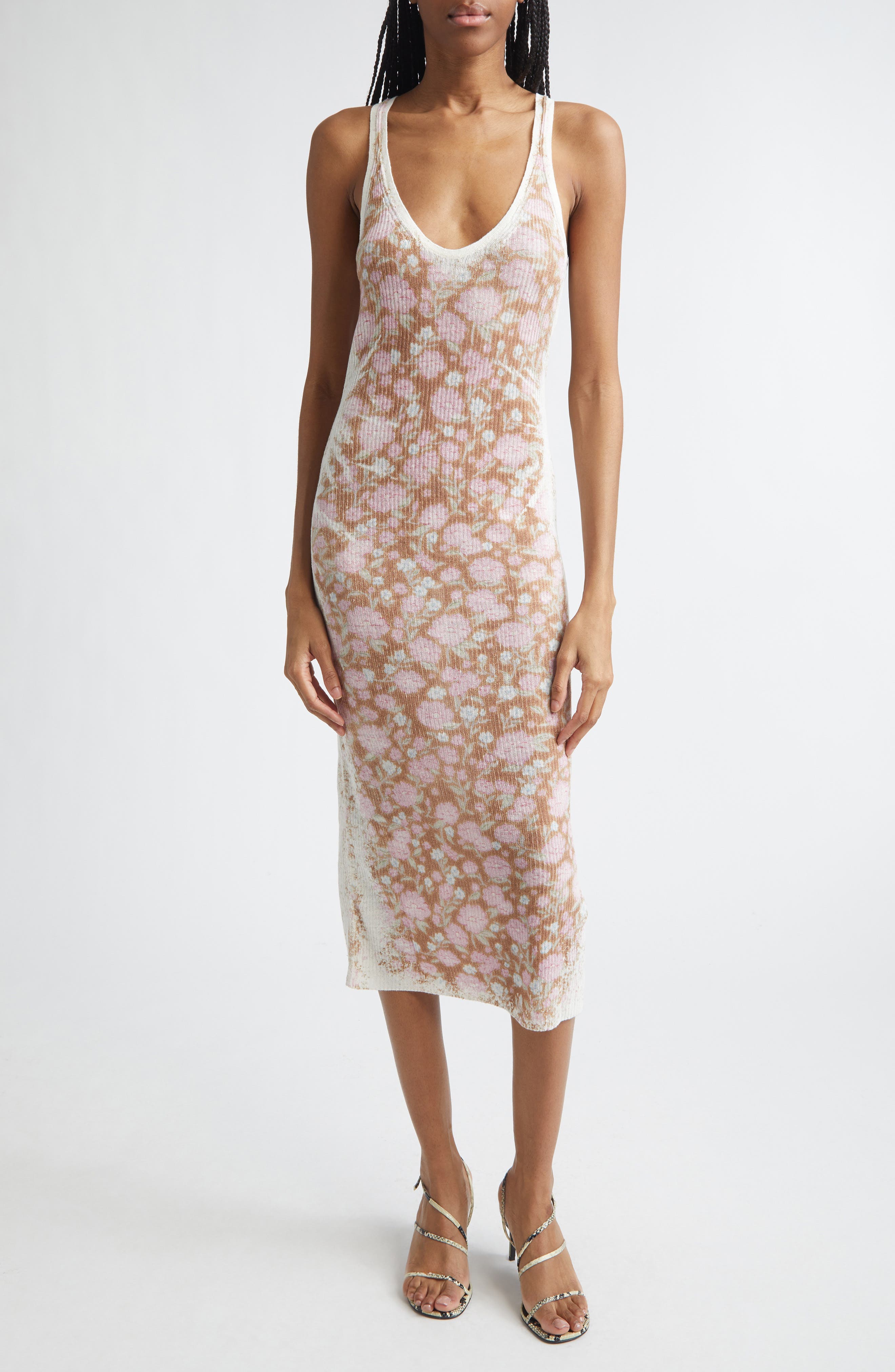 M-Blom Rib Linen Pencil Dress - image 1