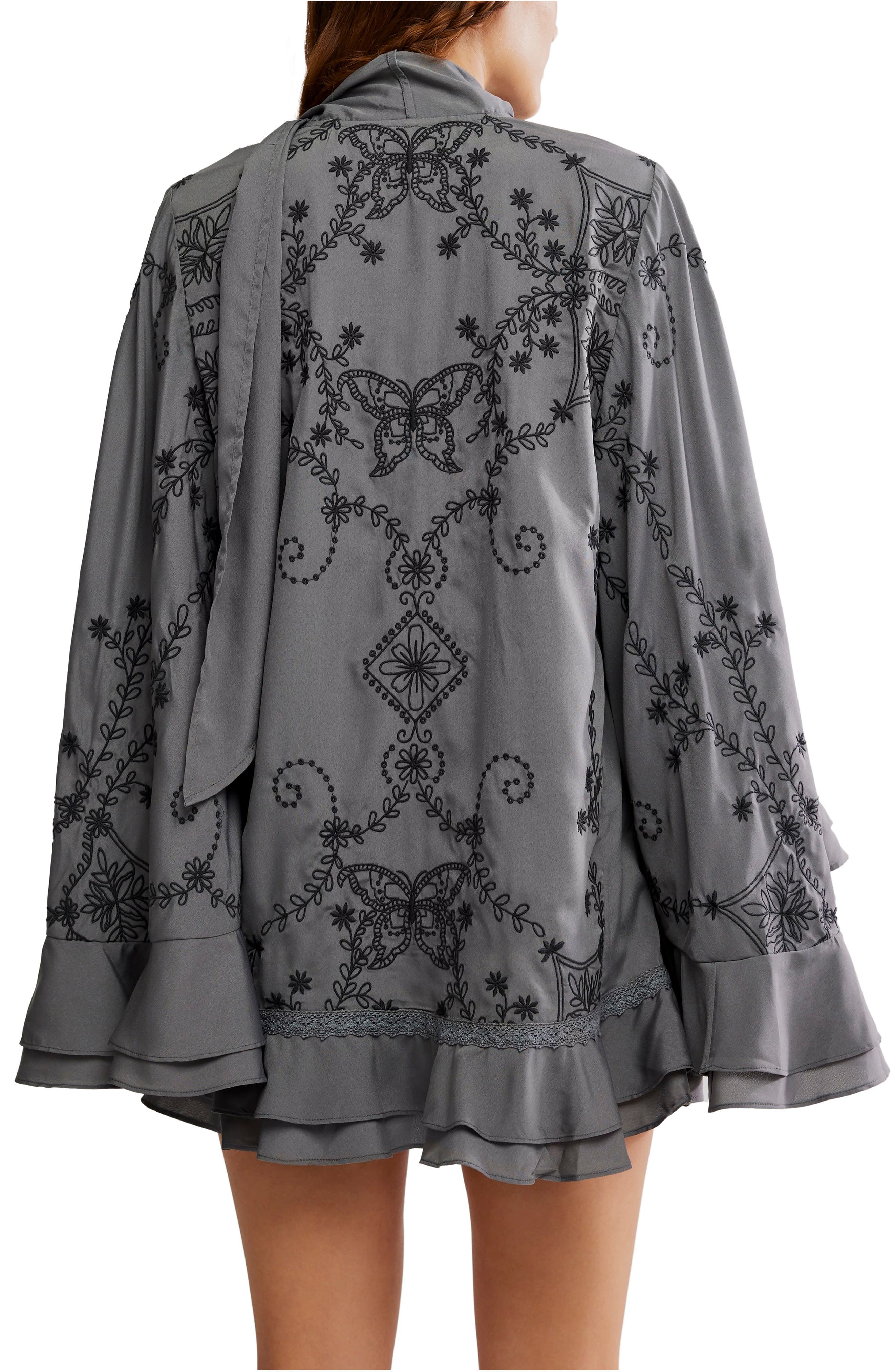 Bali September Sun Long Sleeve Minidress - image 2