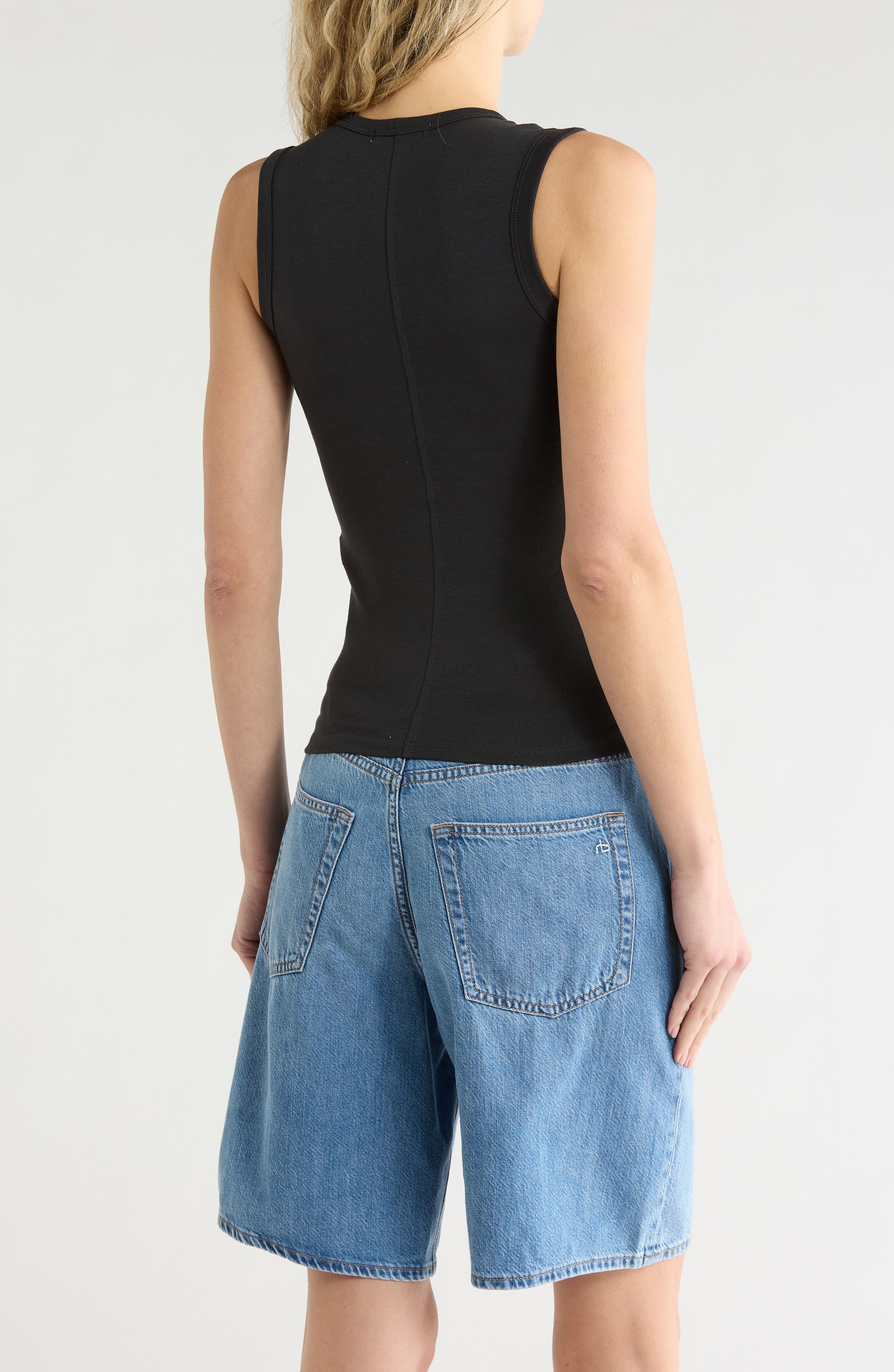Lucy V-Neck Sleeveless Top - image 2