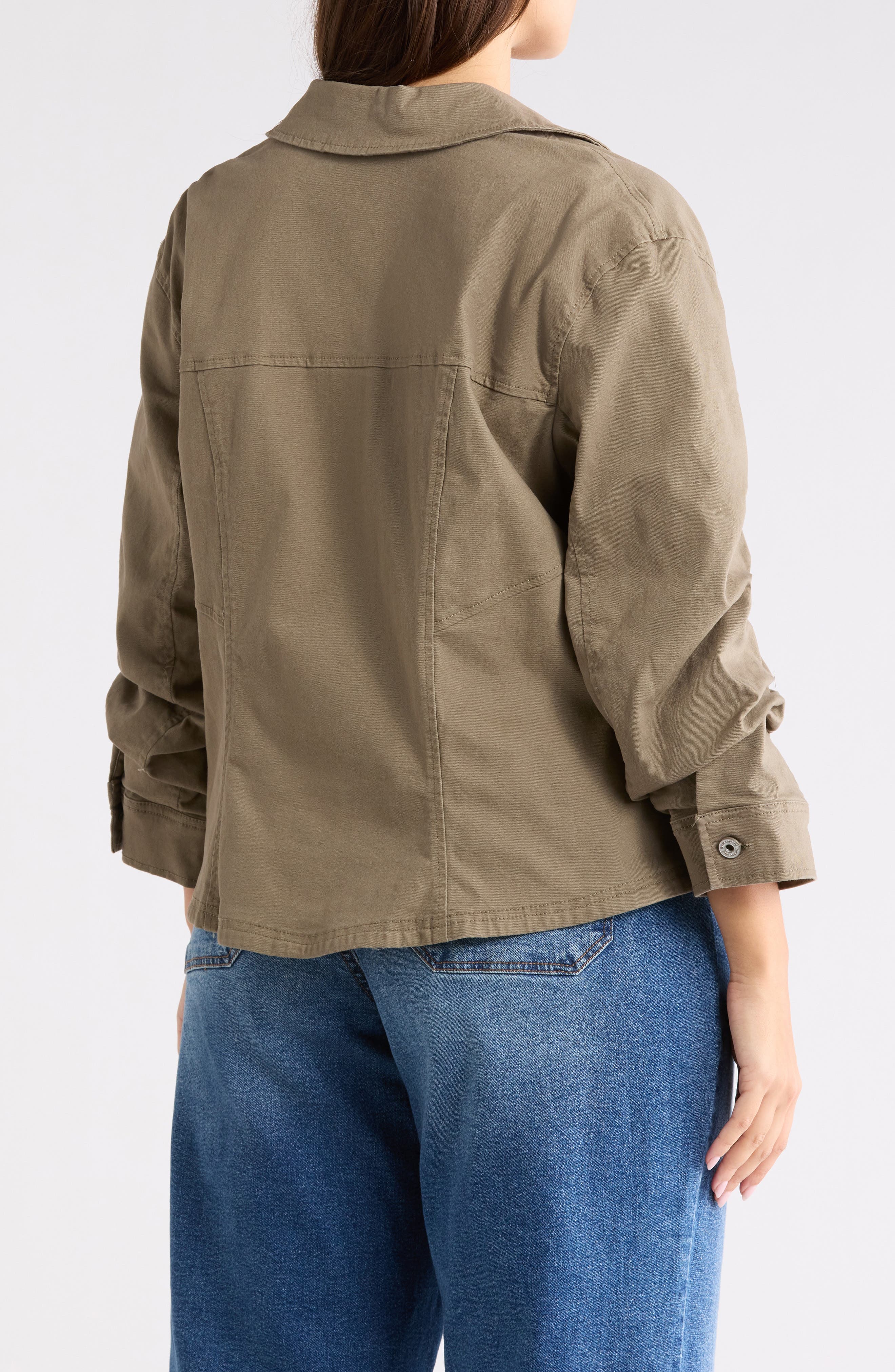 Ruched Sleeve Jacket - image 2
