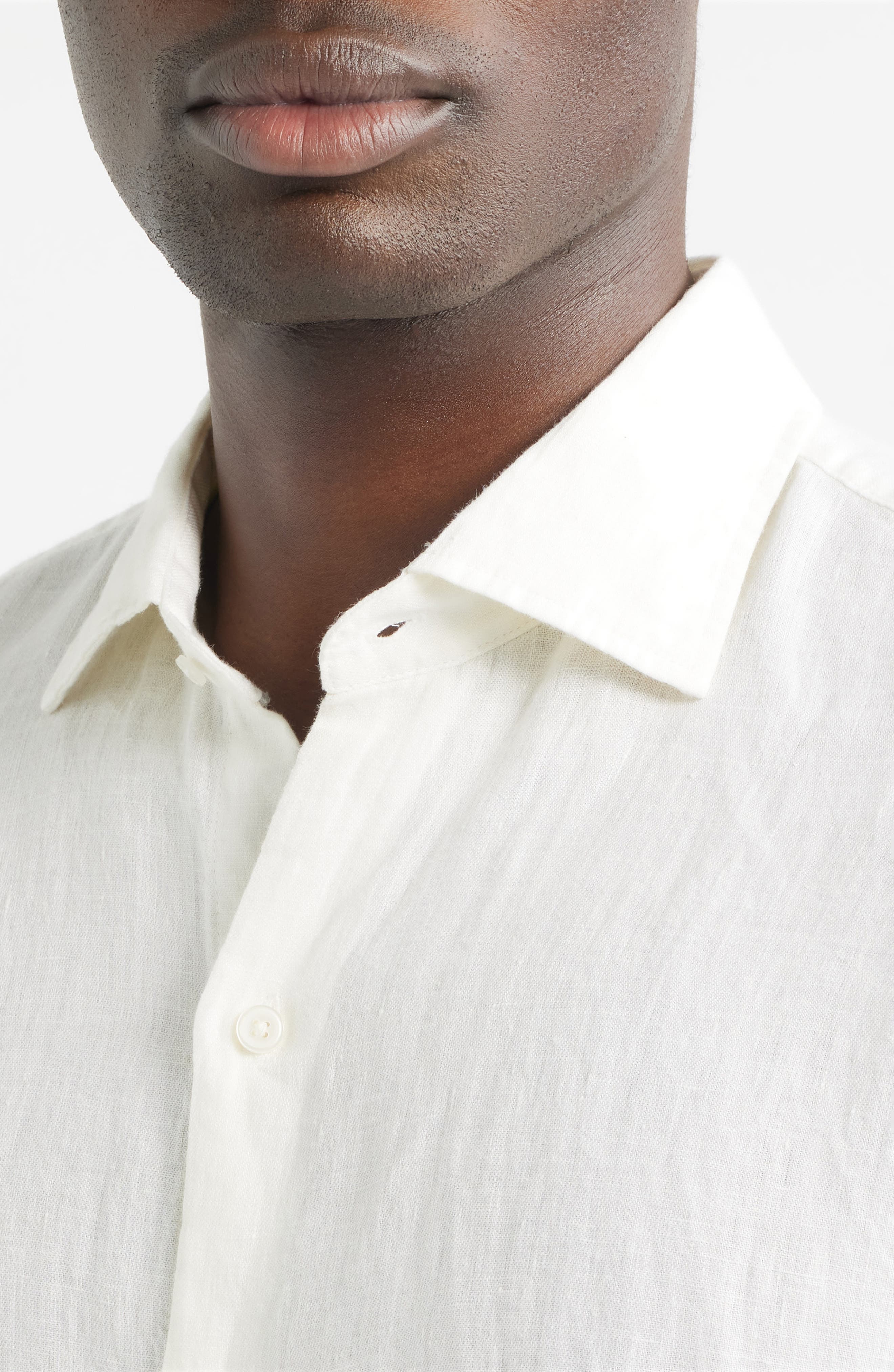 Shoreside Linen Button-Up Shirt - image 2