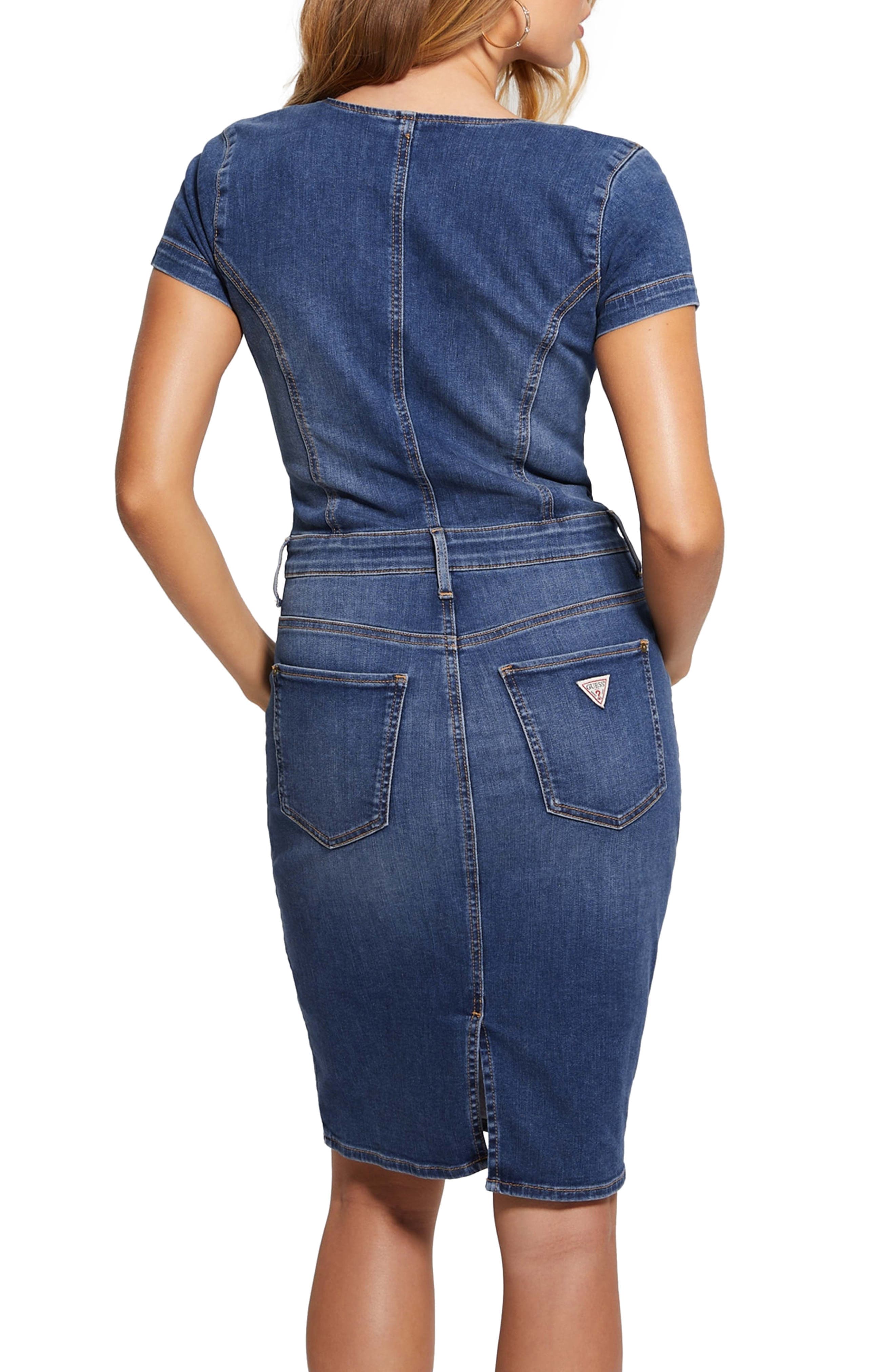 Naomy Denim Dress - image 2