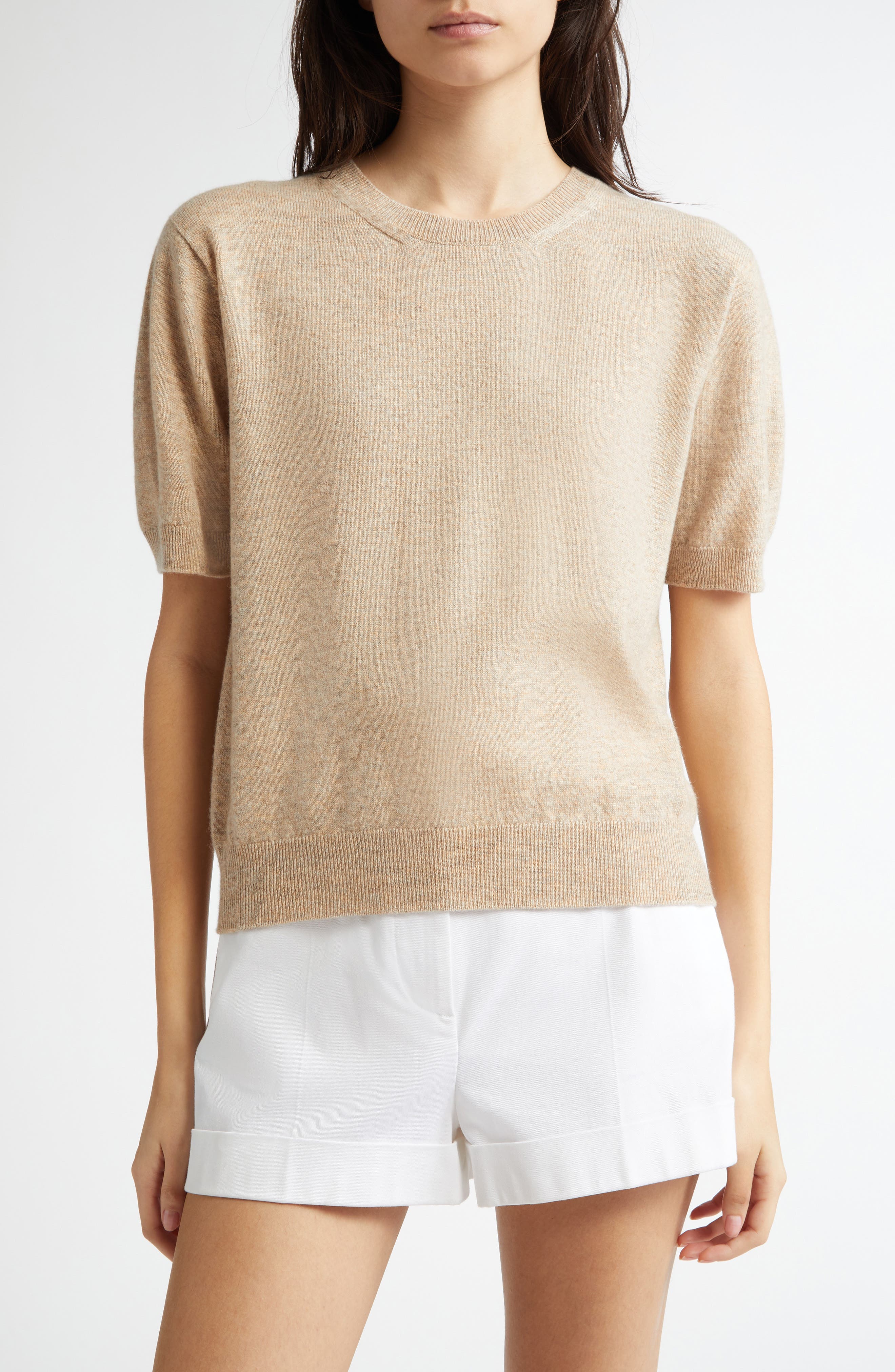 Classic Cashmere & Silk Cardigan - image 1