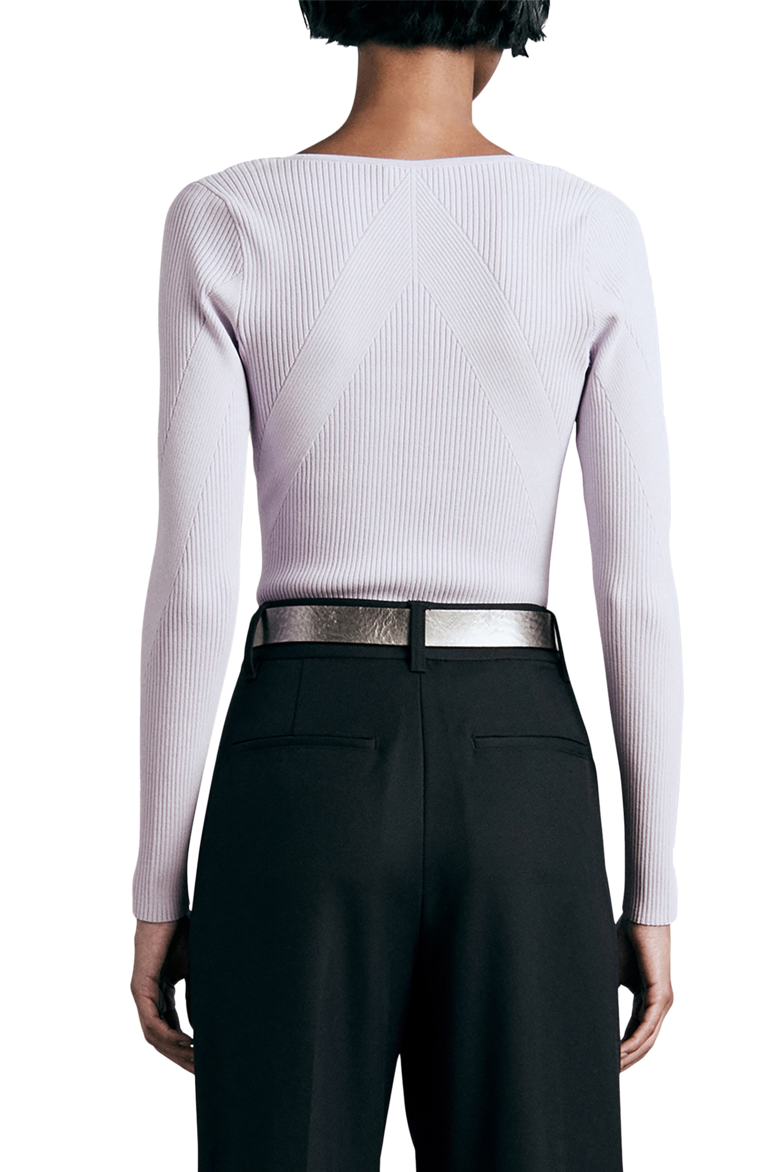 Asher Rib Long Sleeve Top - image 2