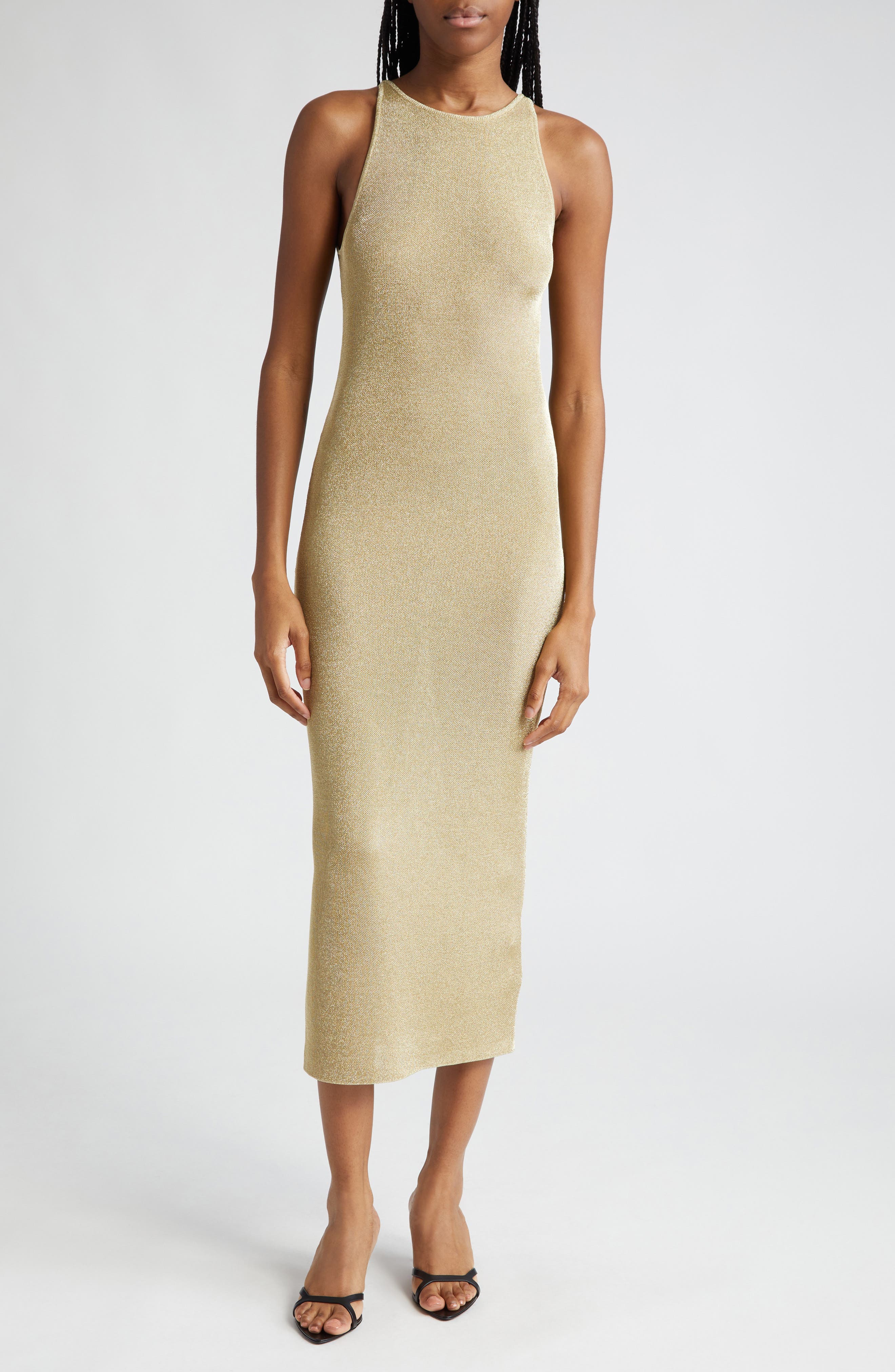 Ashley Sleeveless Midi Sweater Dress - image 1