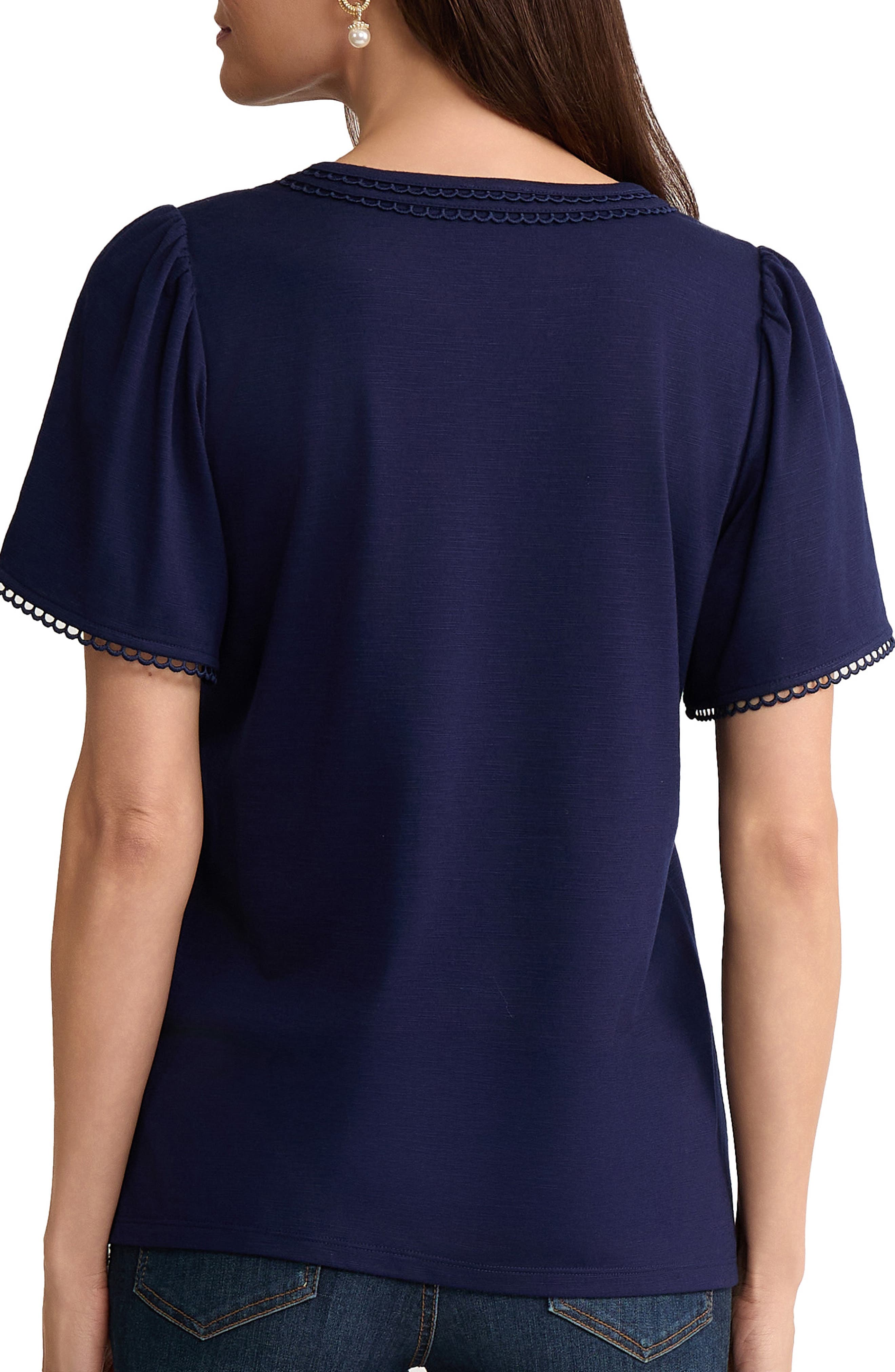 Split Neck Top - image 2
