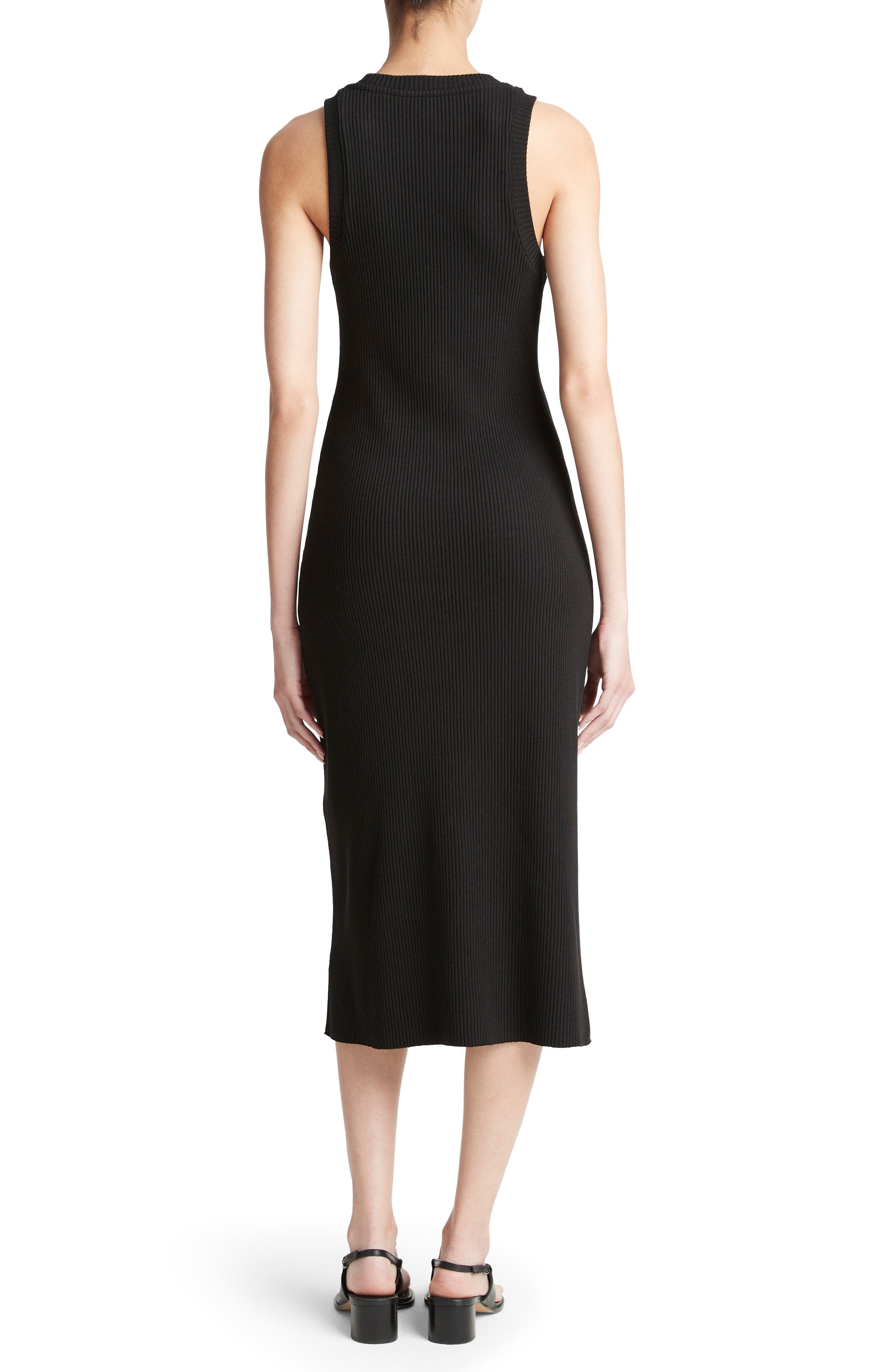 Rib Tank Midi Dress - image 2
