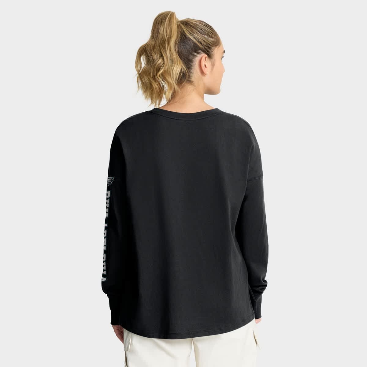 Women's Fanatics Black Philadelphia Eagles Hometown Legacy Long Sleeve T-Shirt - image 2
