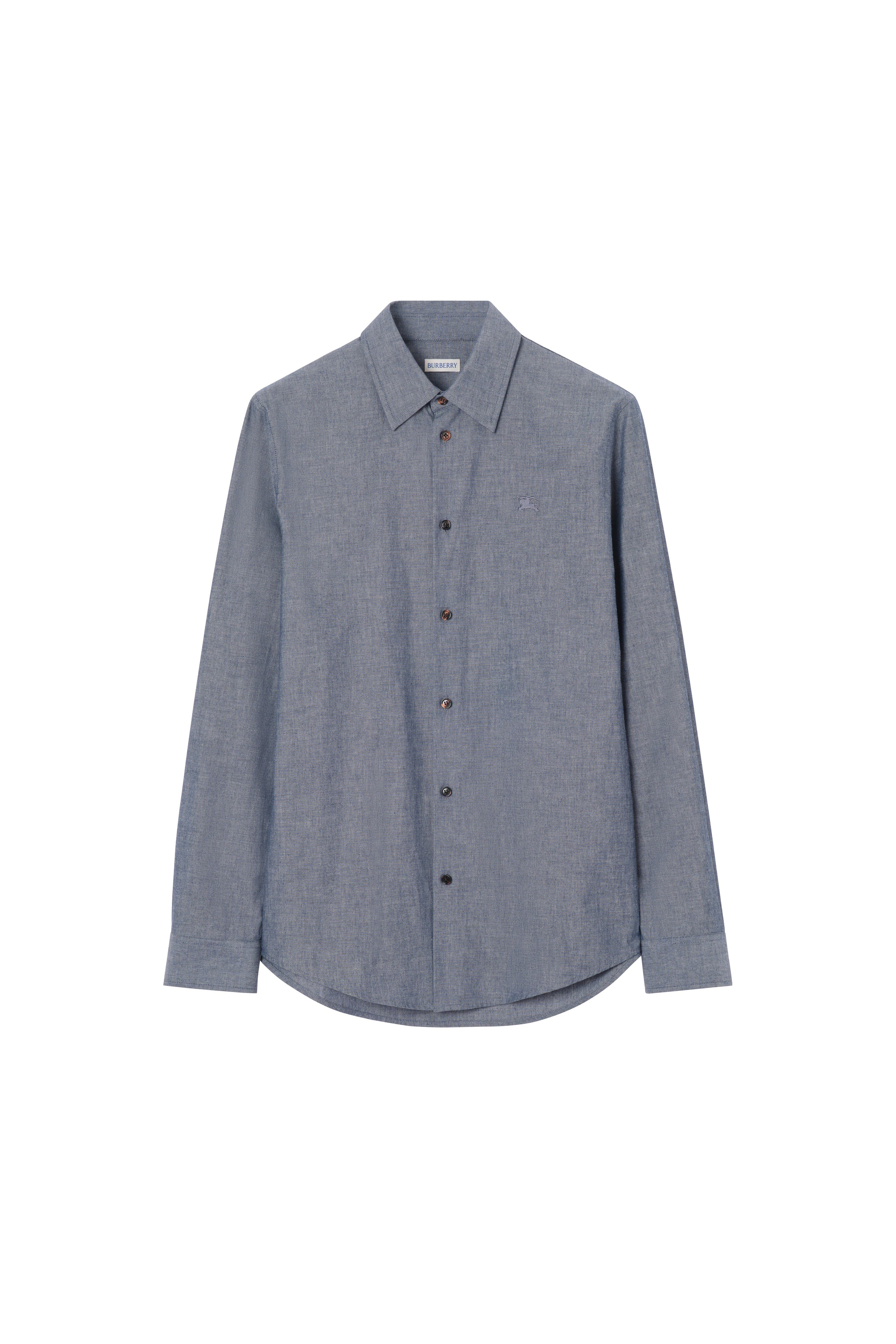 Classic Fit Cotton Blend Shirt - image 2