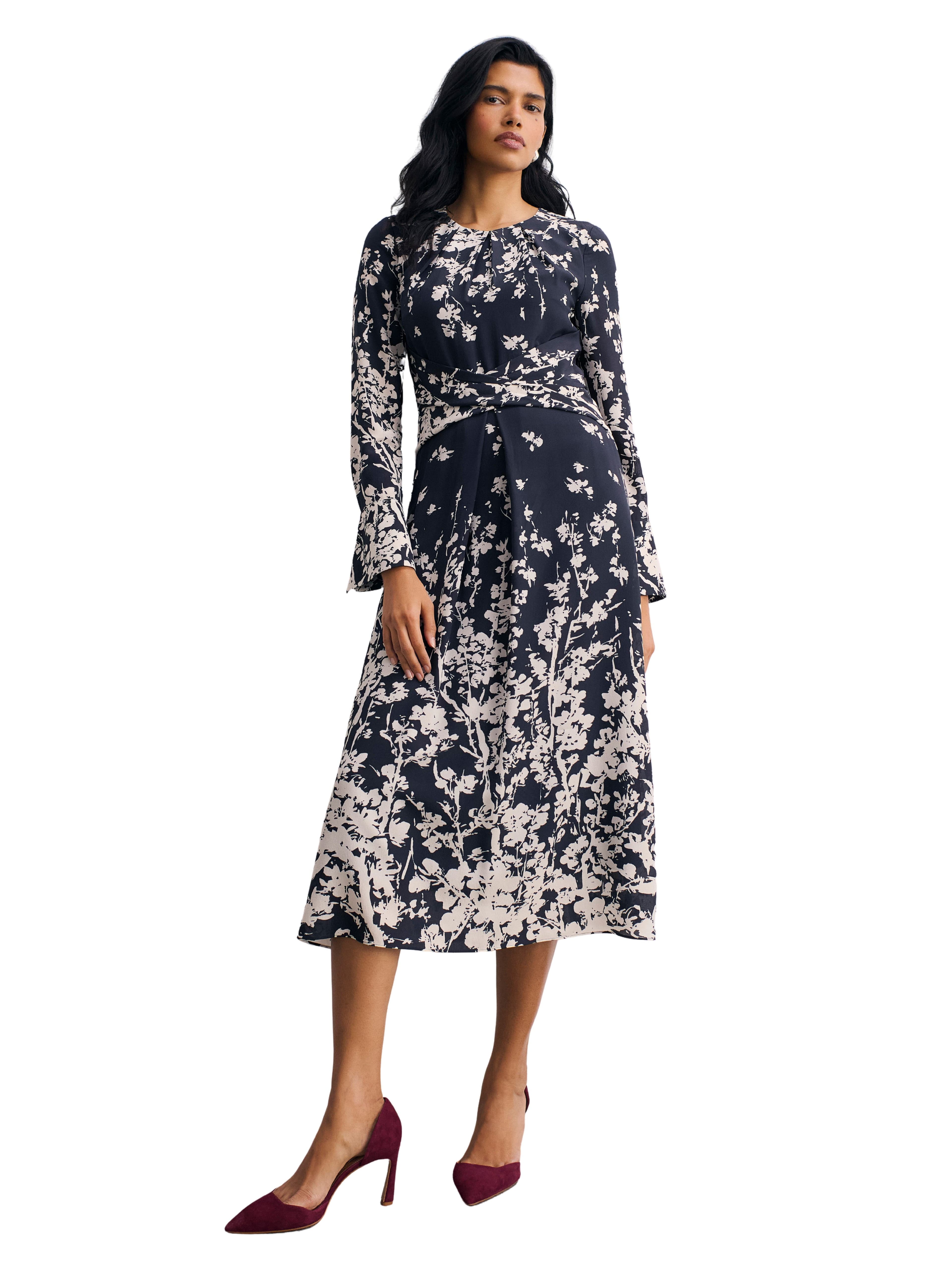 Rosaire Floral Print Dress - image 1