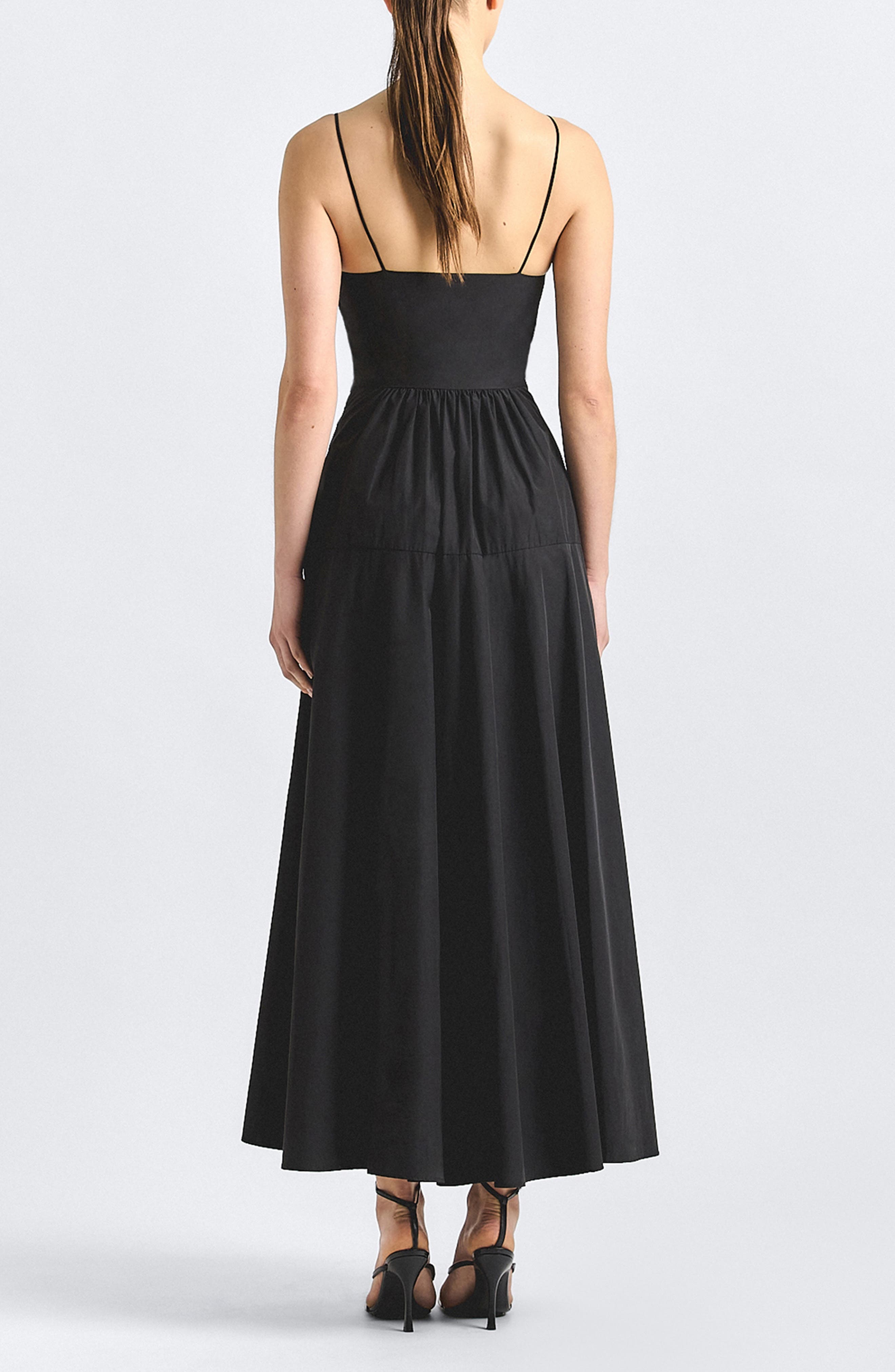 Unity Tie Front Poplin Dress - image 2