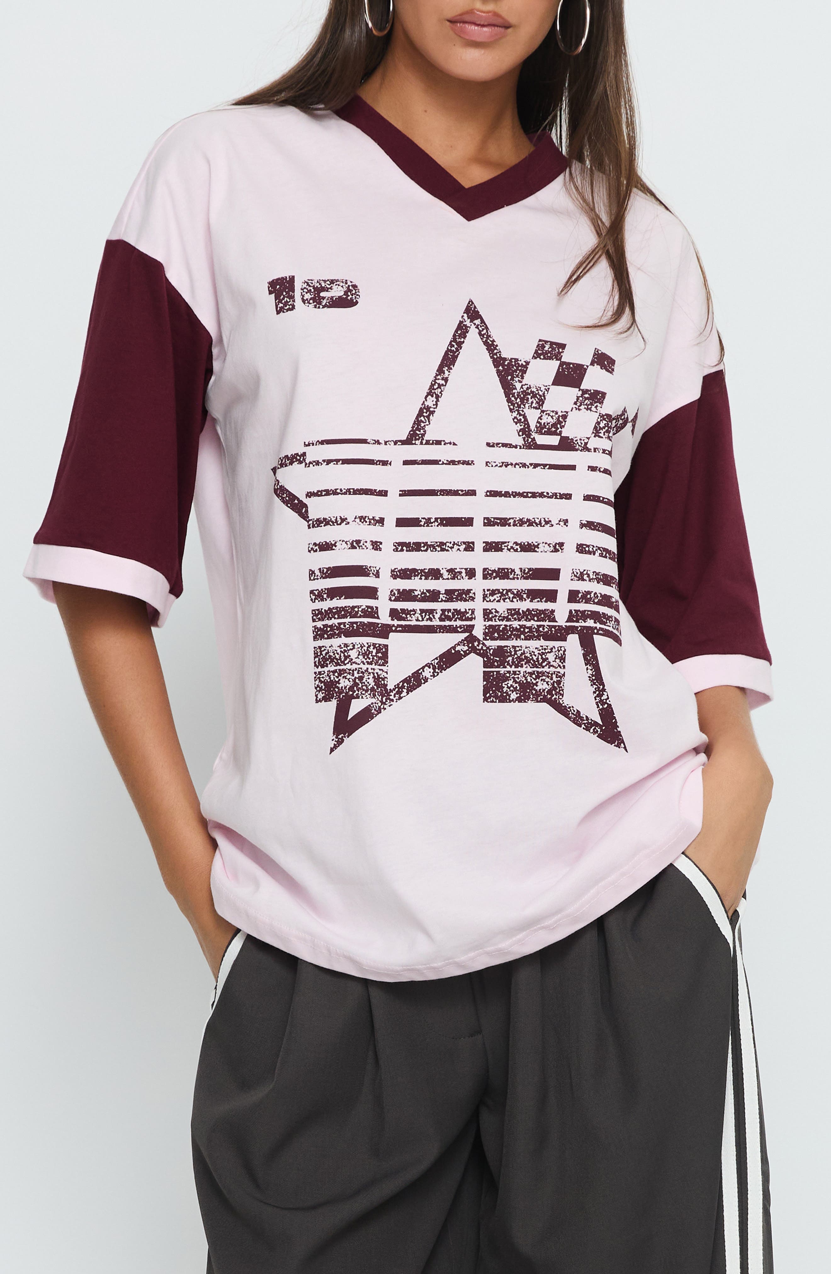 Nachell Oversize Graphic T-Shirt - image 1